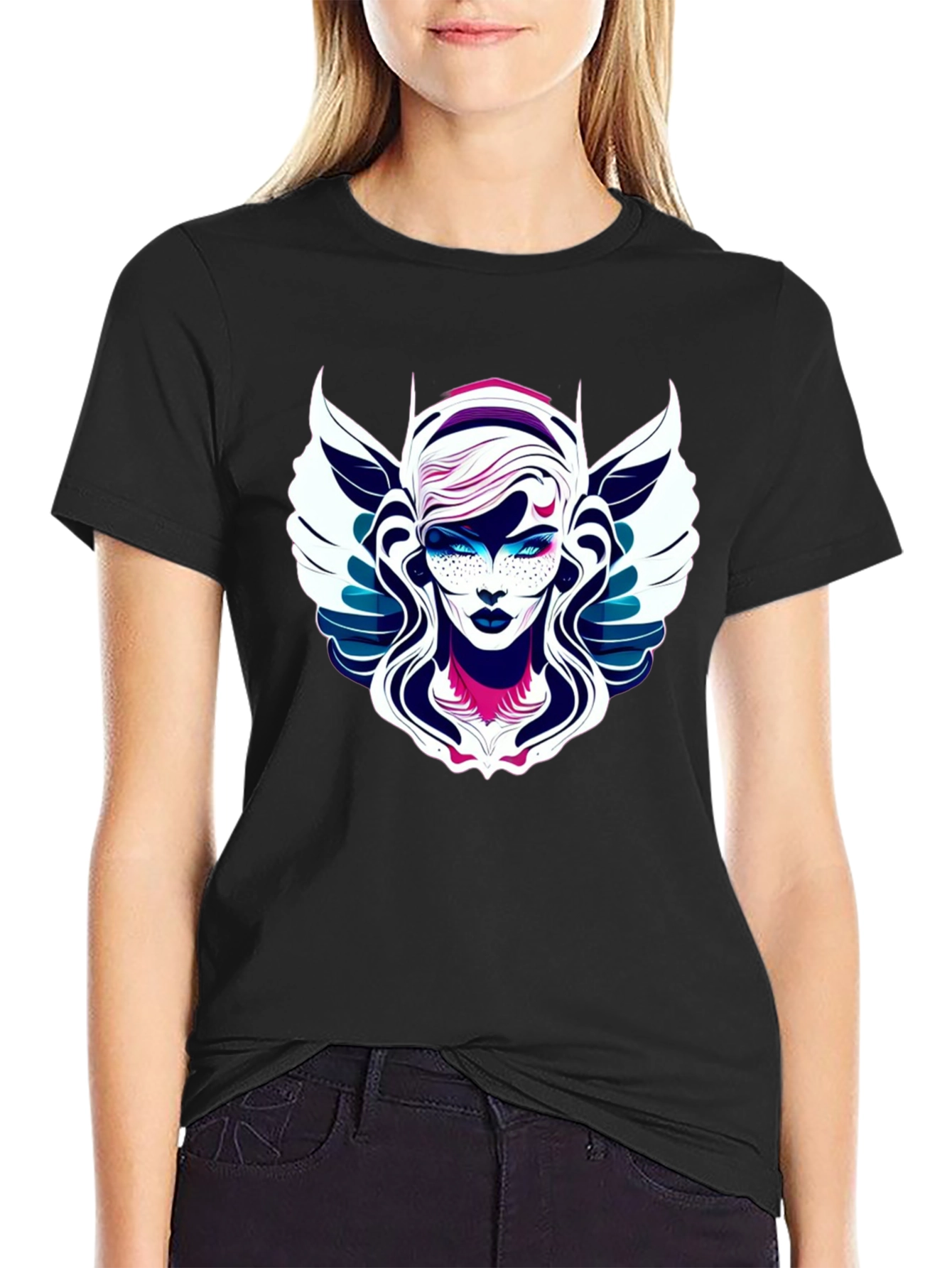 Winged Valkyrie Graphic Tee