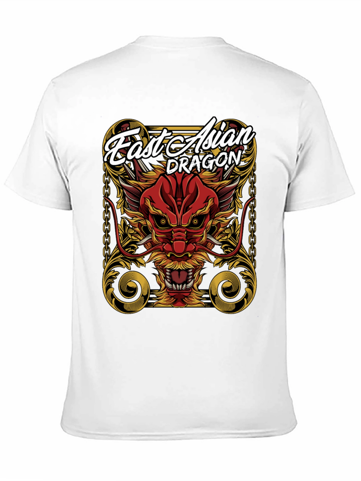 East Asian Dragon Graphic Tee - Bold Statement