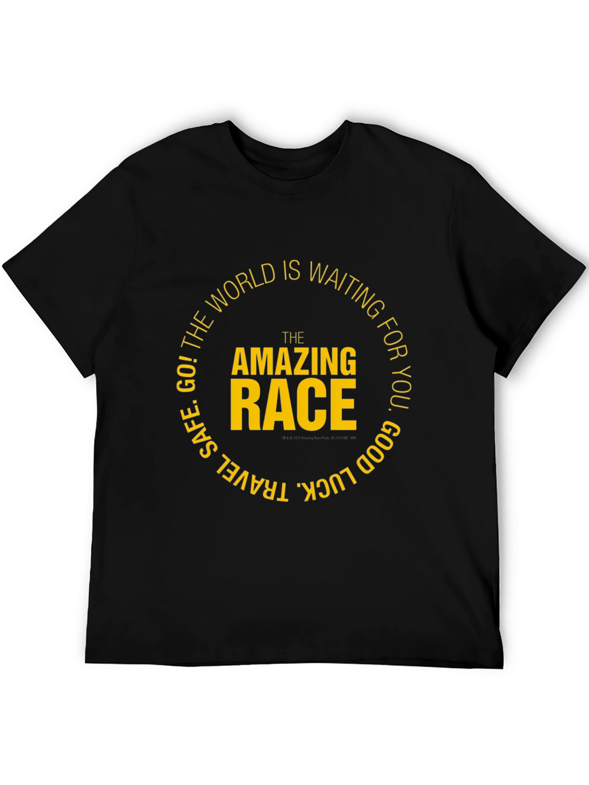 The Amazing Race T-Shirt - Travel Inspired Black Tee
