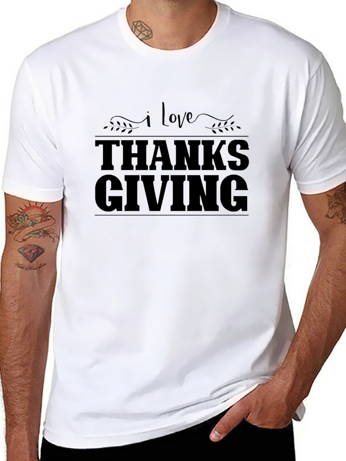 I Love Thanksgiving T-Shirt