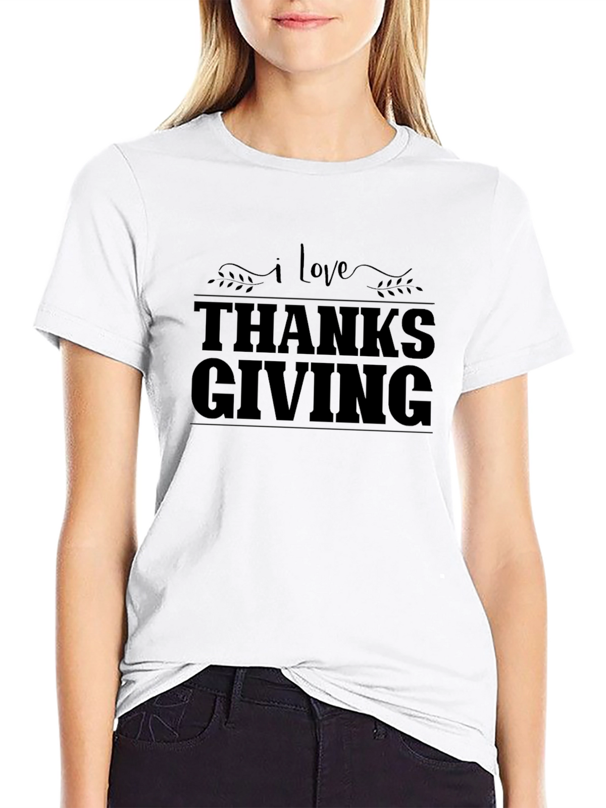 I Love Thanksgiving T-Shirt