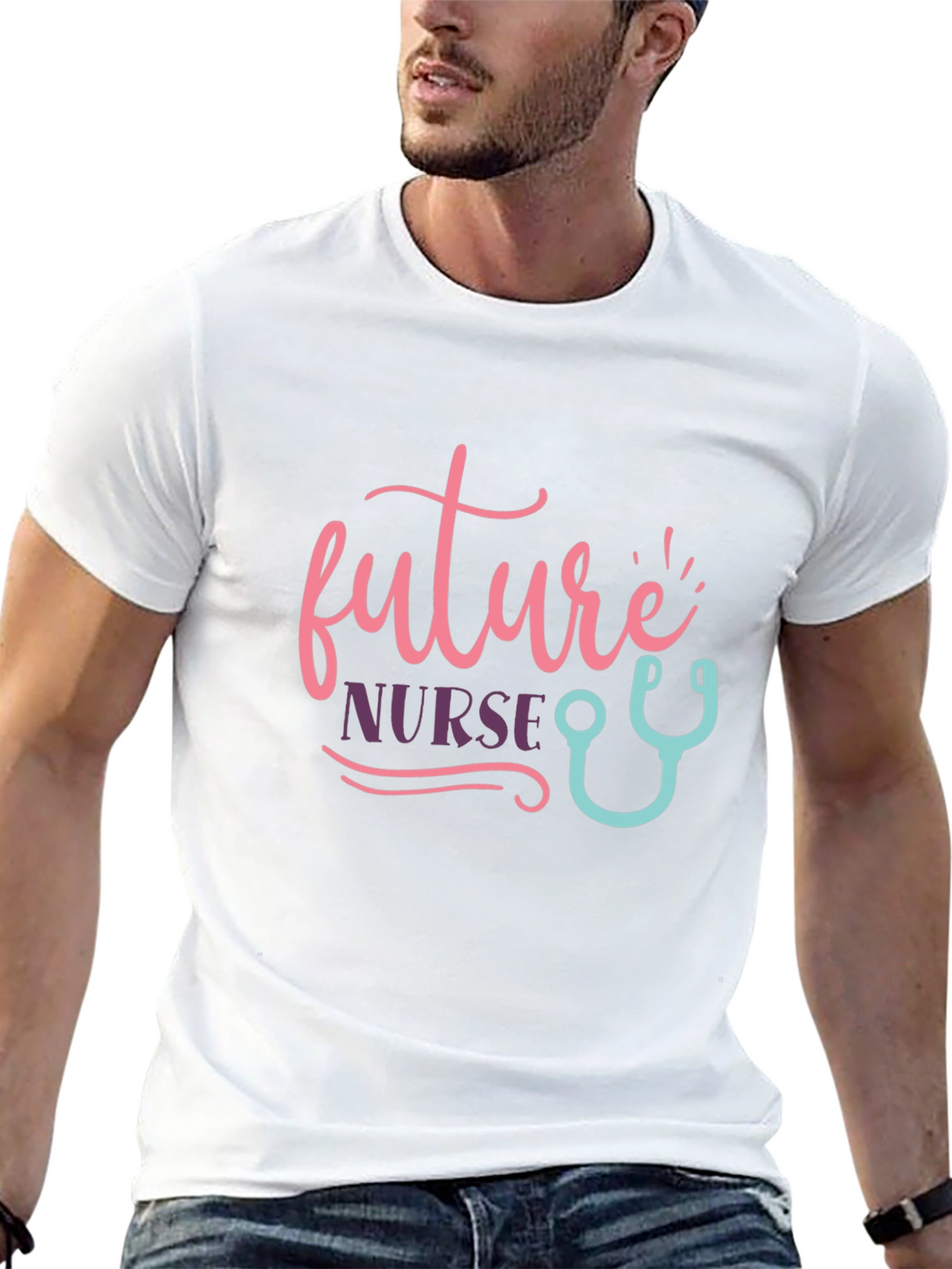 Future Nurse Graphic T-Shirt - Stylish Medical Design