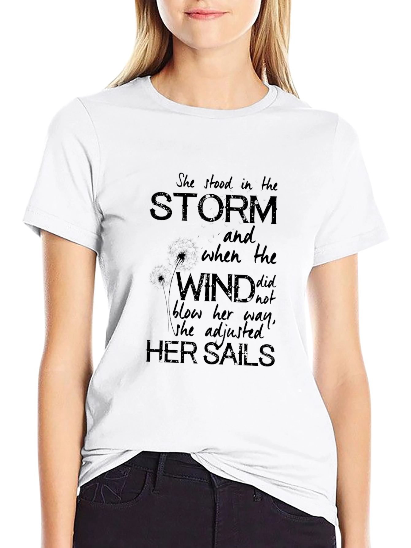 She Stood in the Storm Graphic T-Shirt