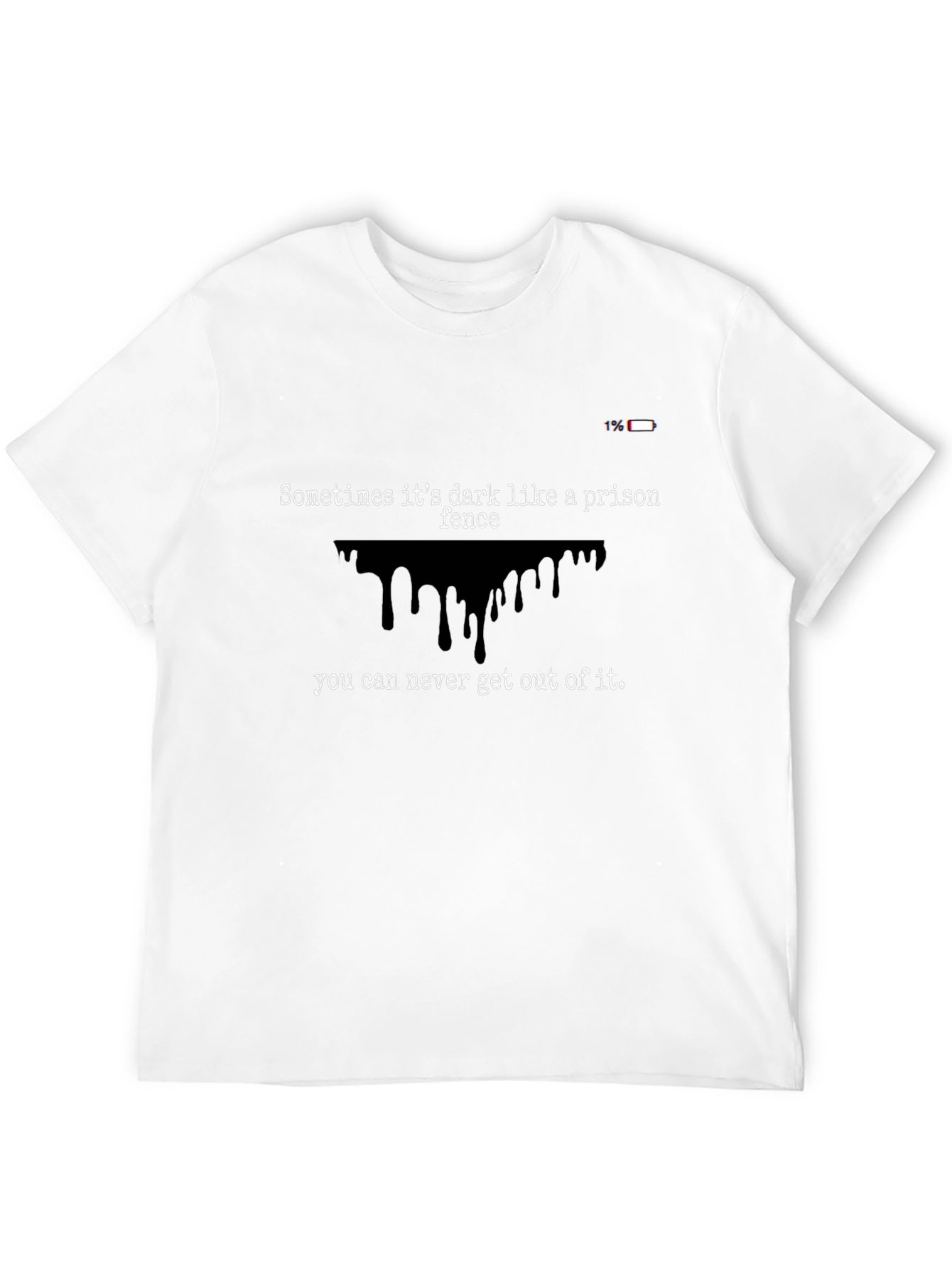 Dark Humor Tee: Prison Fence