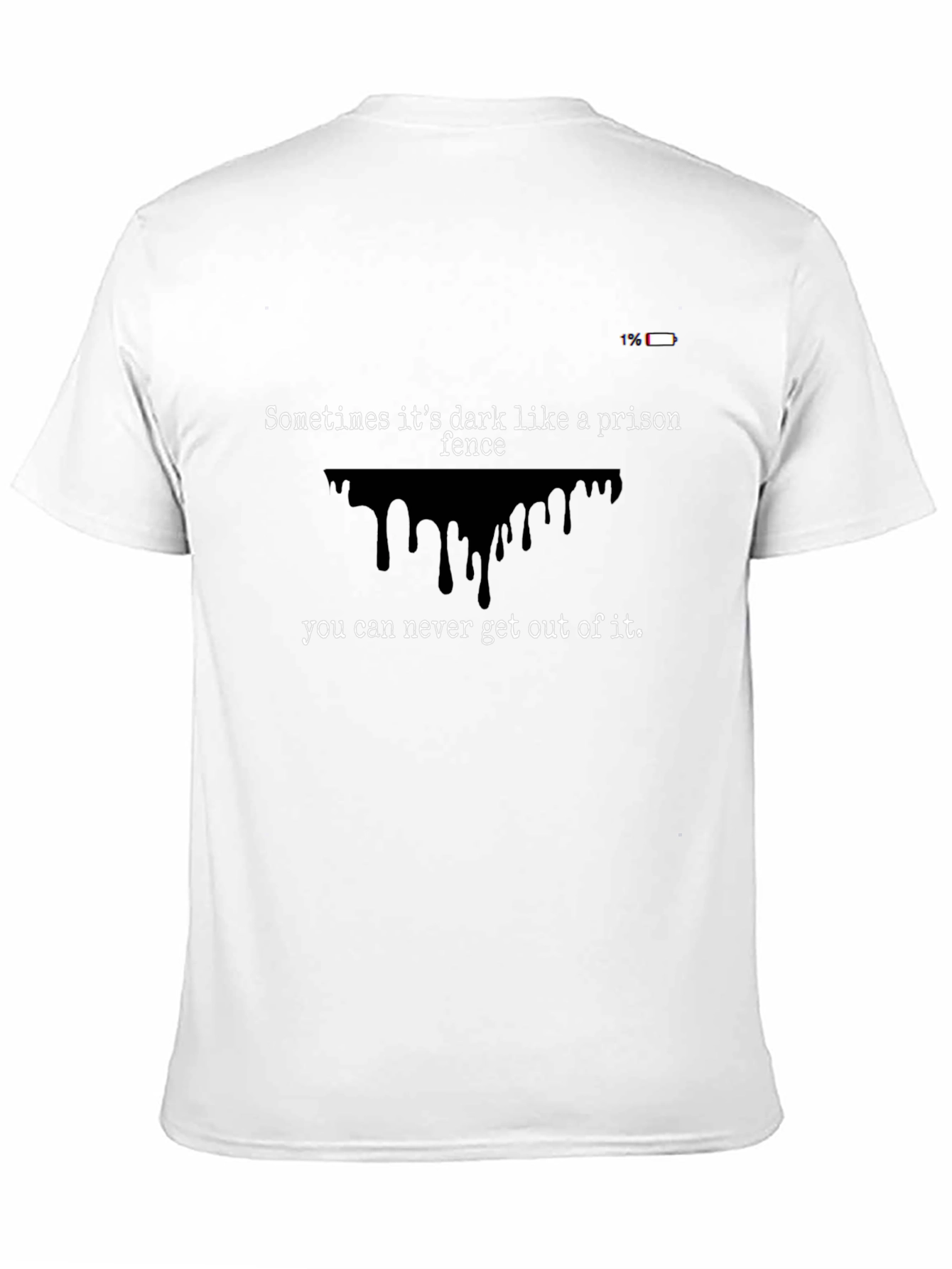 Dark Humor Tee: Prison Fence