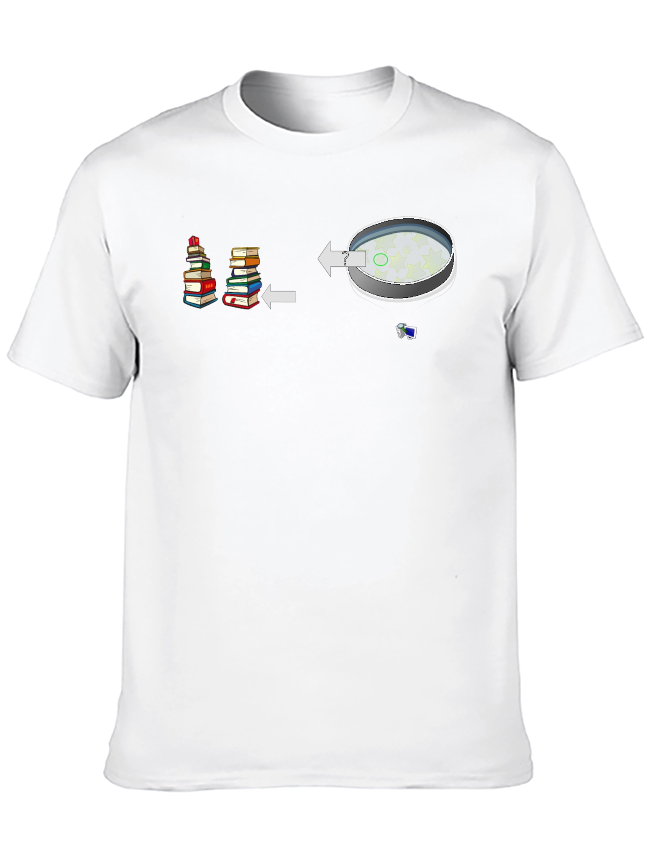 Bookworm to Dreamer Black T-Shirt