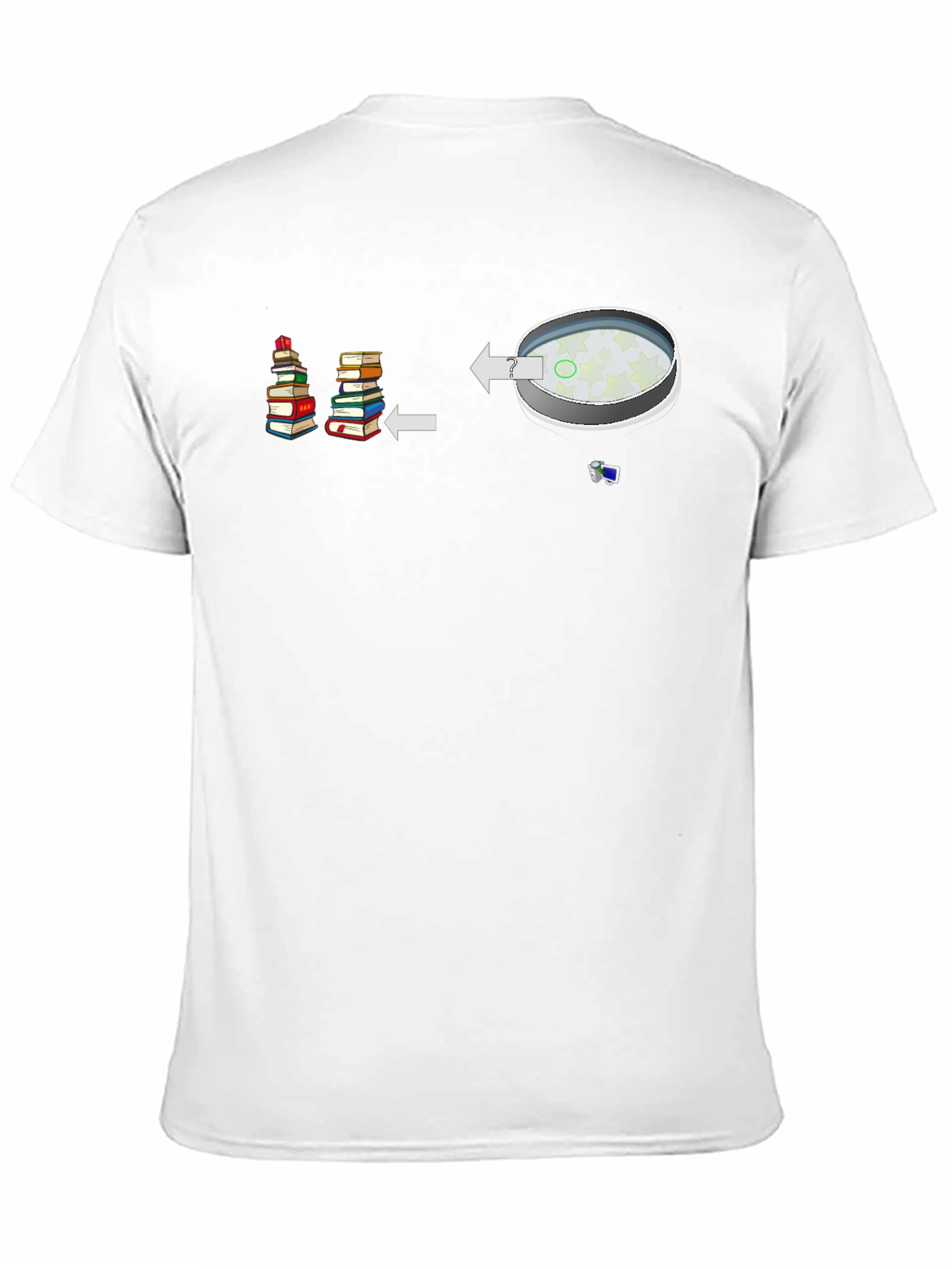 Bookworm to Dreamer Black T-Shirt