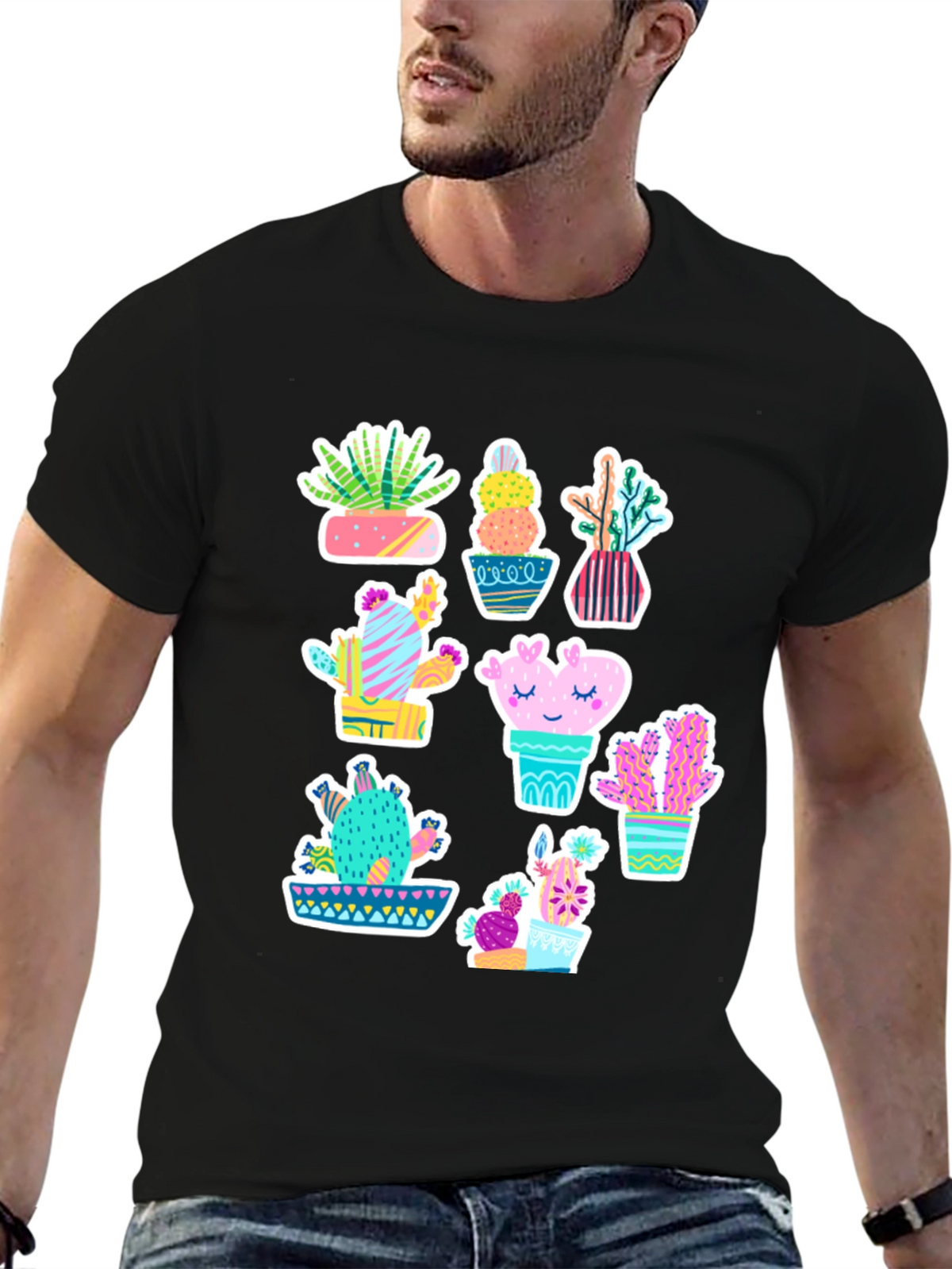 Cactus Graphic T-Shirt