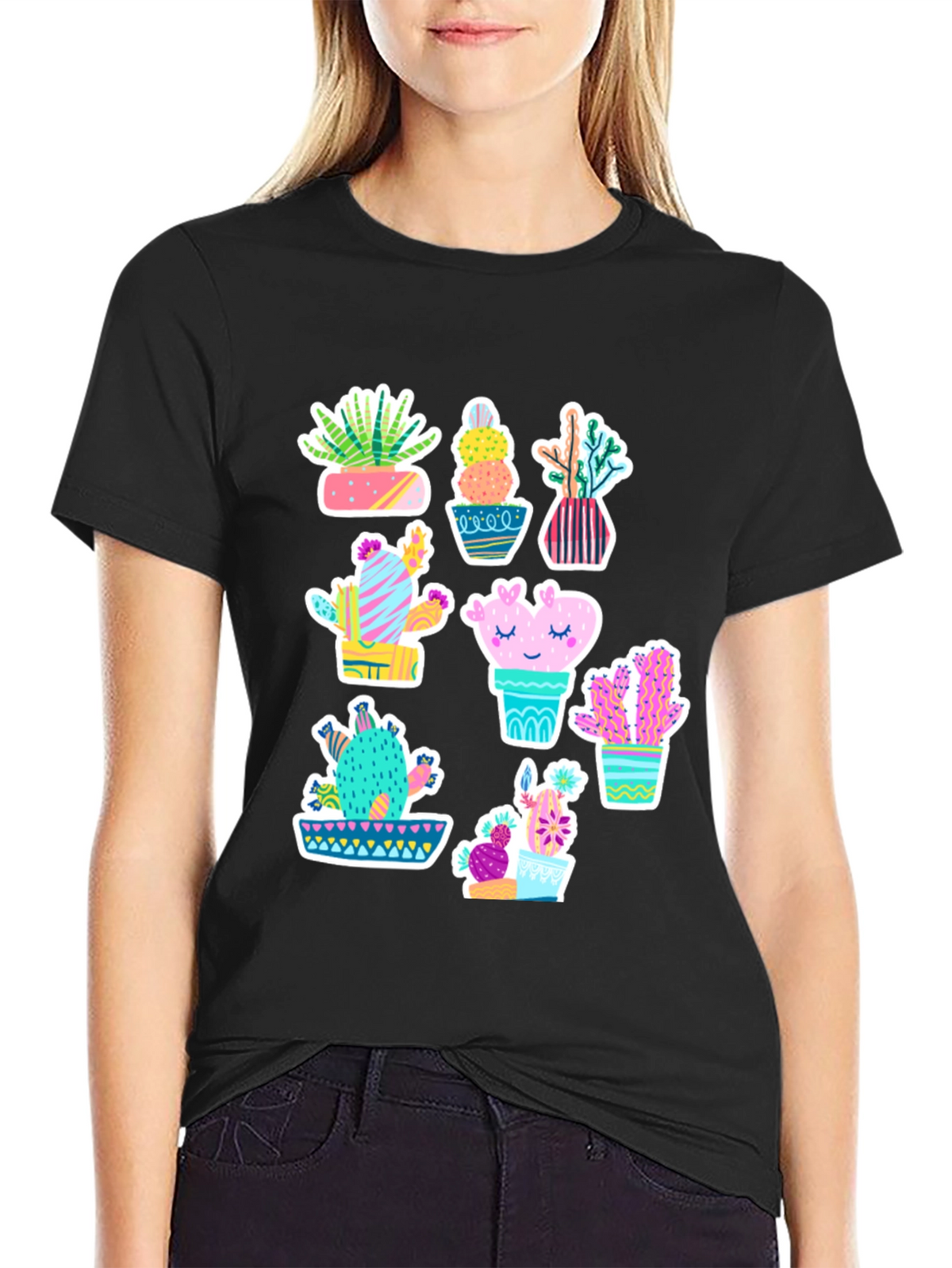 Cactus Graphic T-Shirt