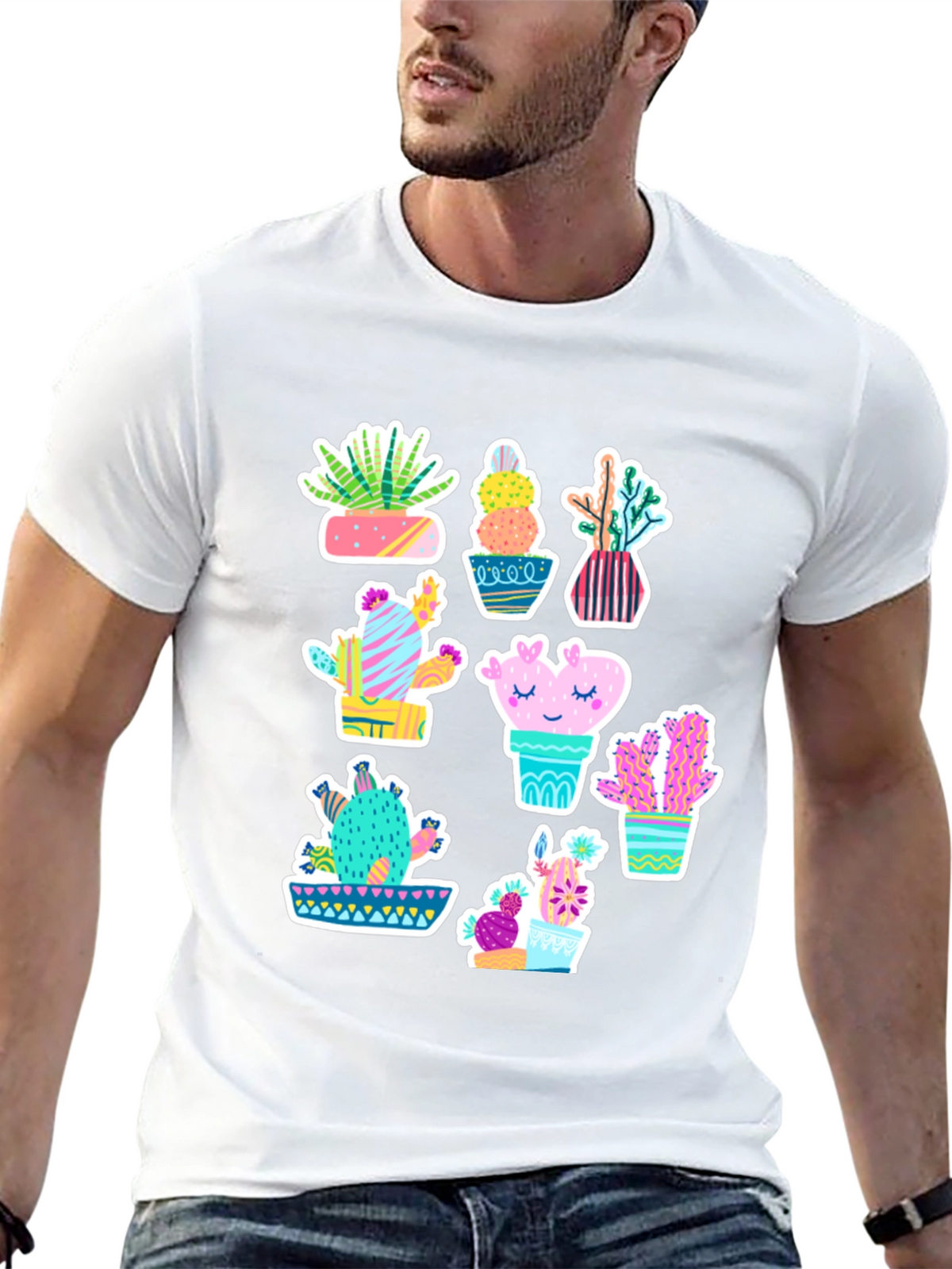 Cactus Graphic T-Shirt