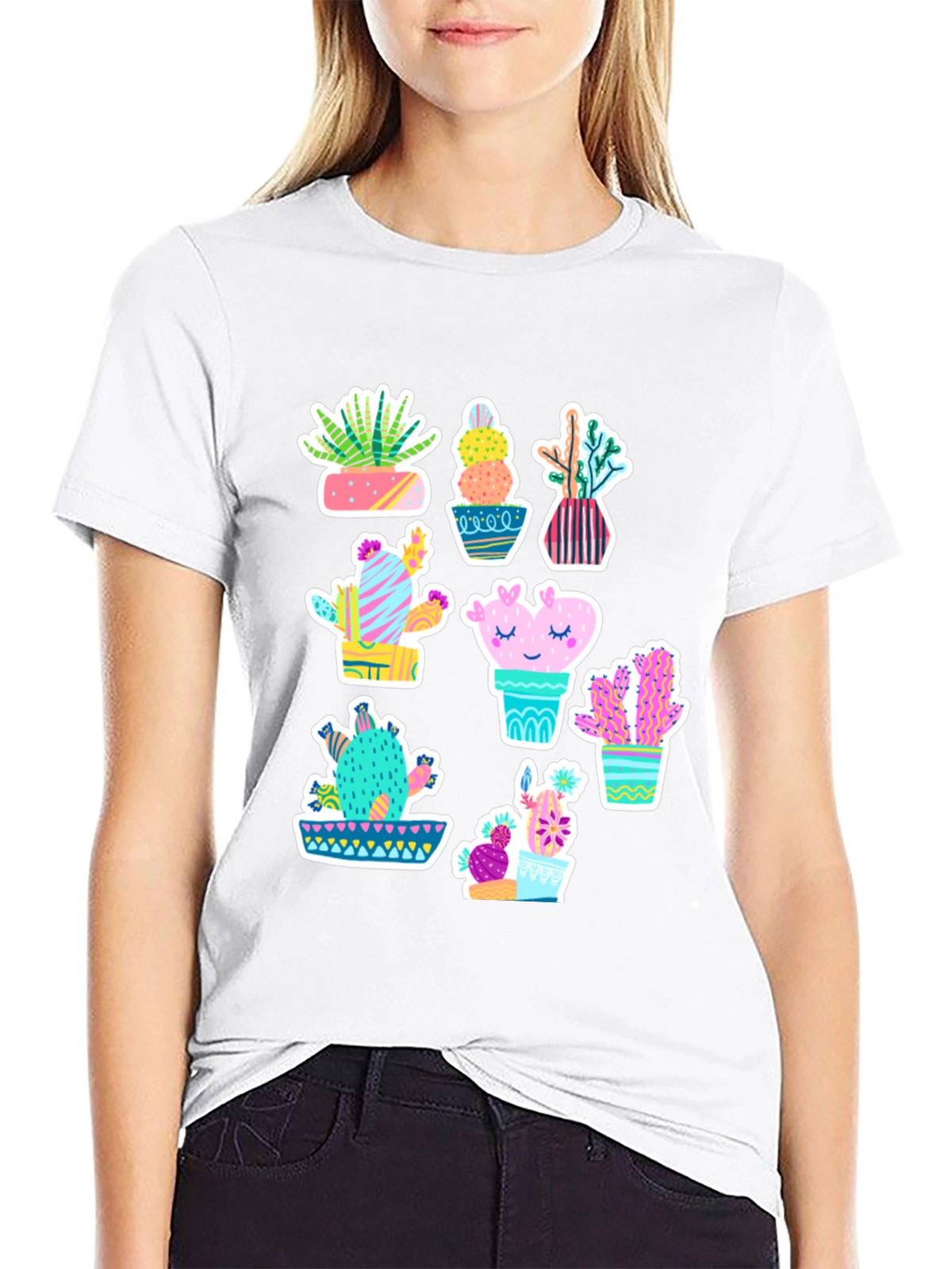 Cactus Graphic T-Shirt