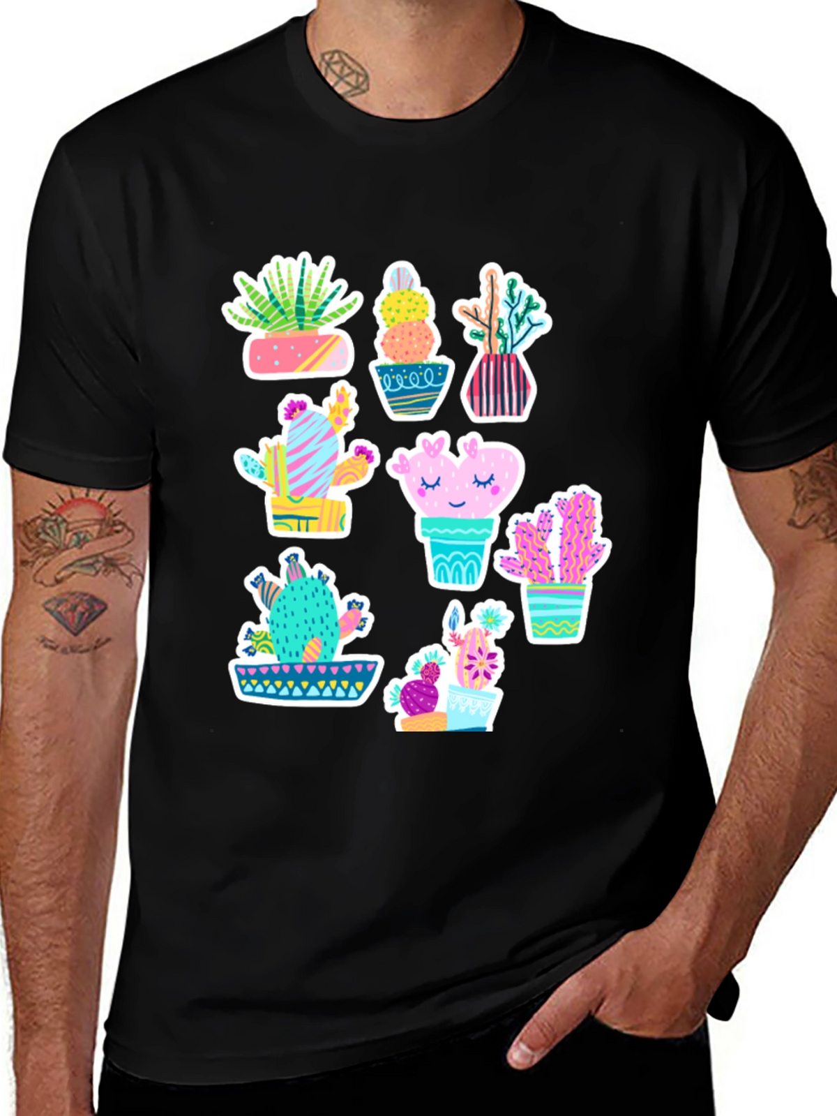 Cactus Graphic T-Shirt