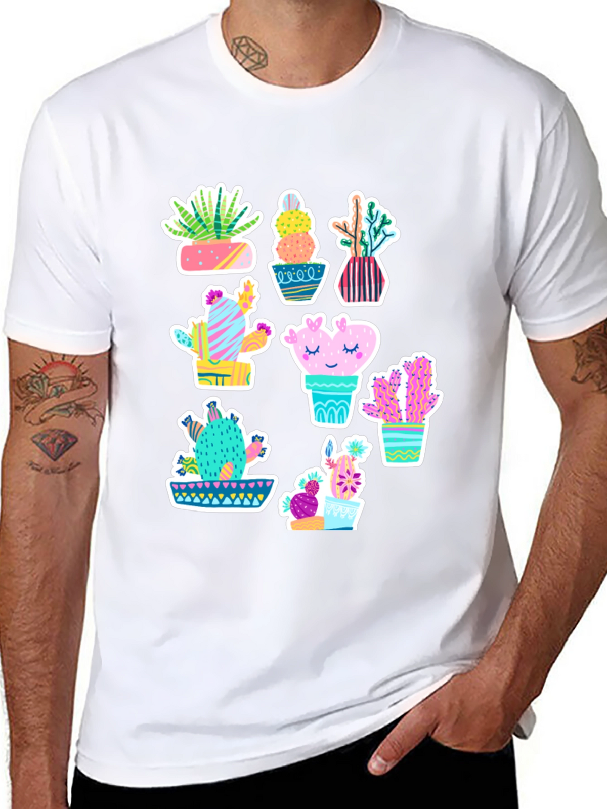 Cactus Graphic T-Shirt