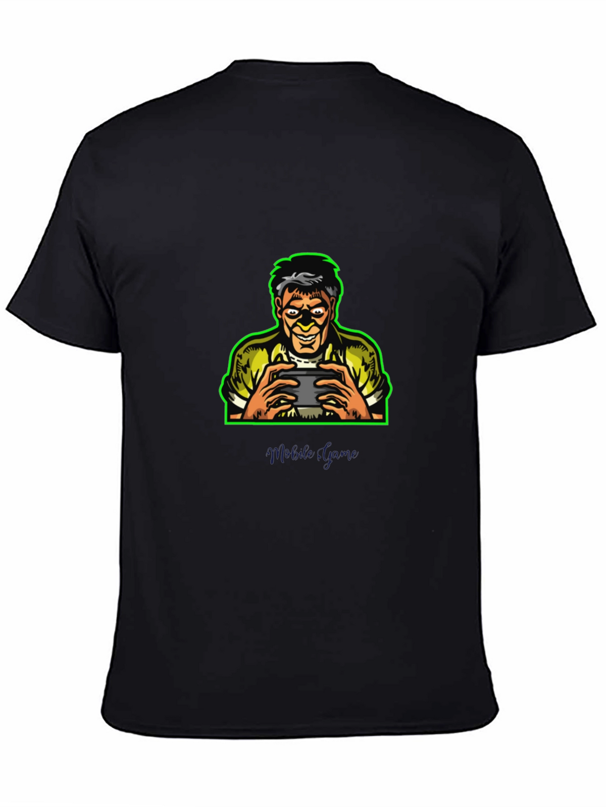 Mobile Gamer Black T-Shirt
