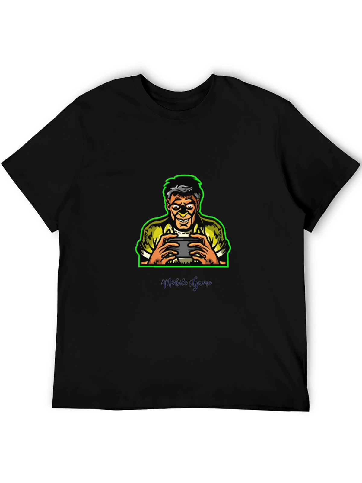 Mobile Gamer Black T-Shirt