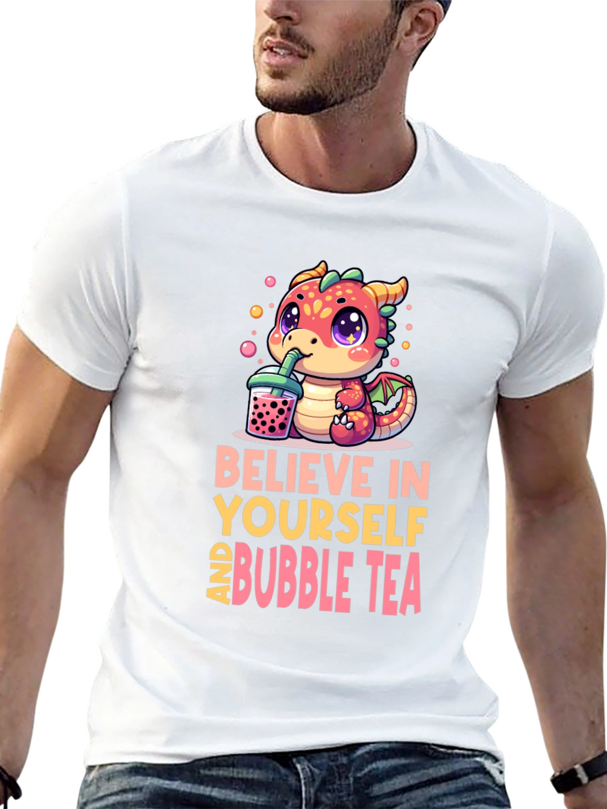 Believe In Yourself & Bubble Tea T-Shirt