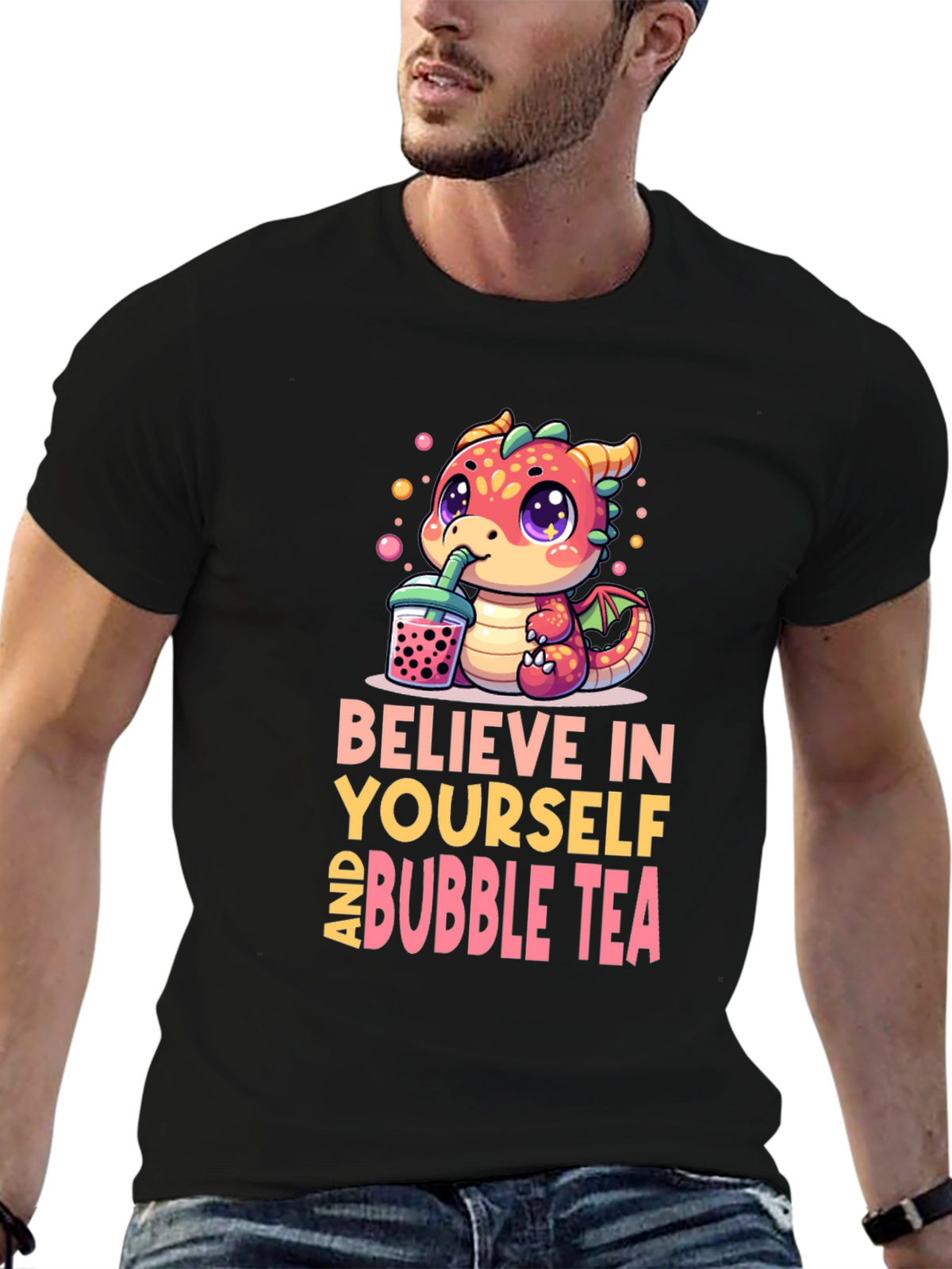 Believe In Yourself & Bubble Tea T-Shirt