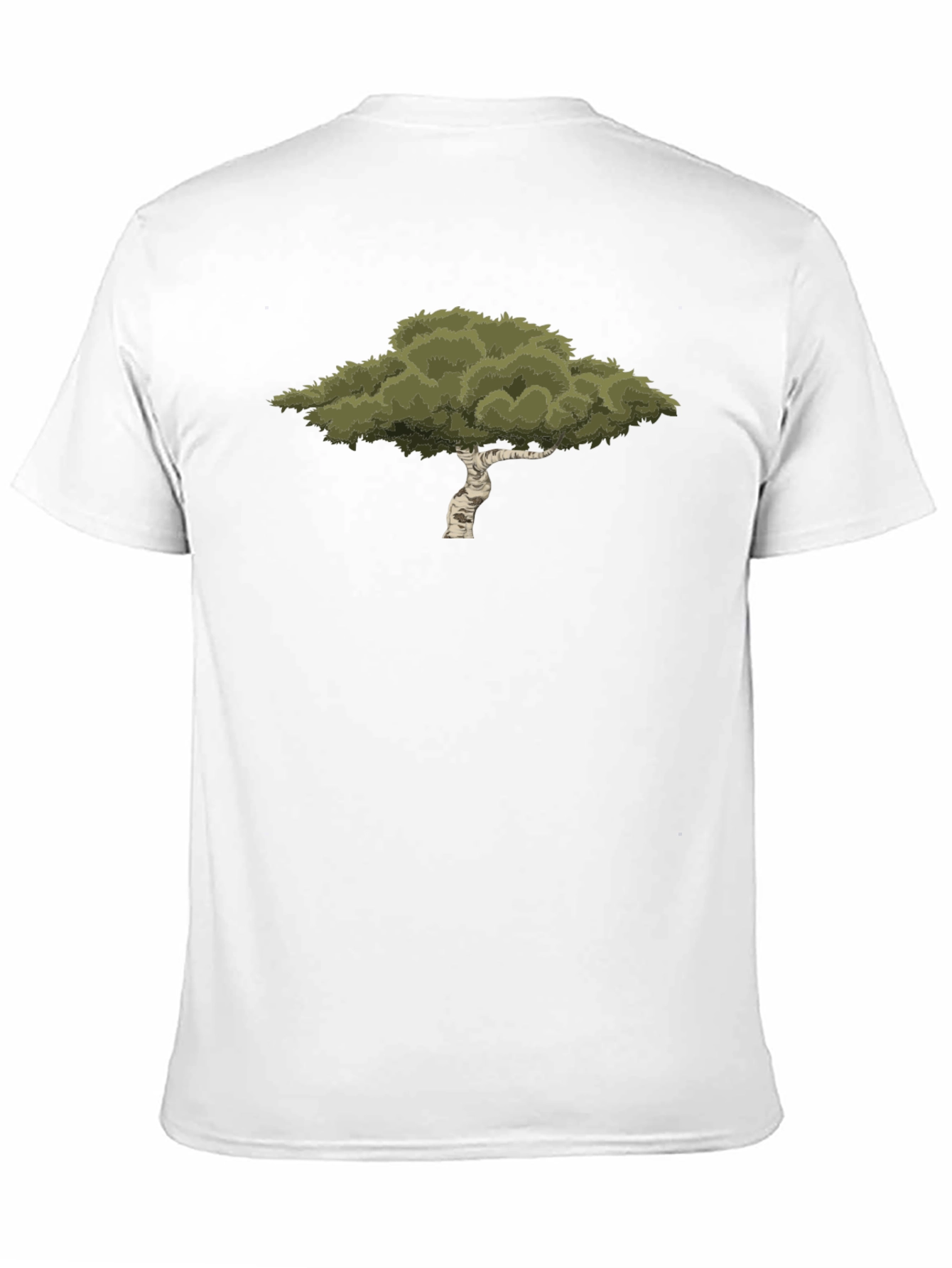 Tree Graphic Black T-Shirt - Nature Inspired Style