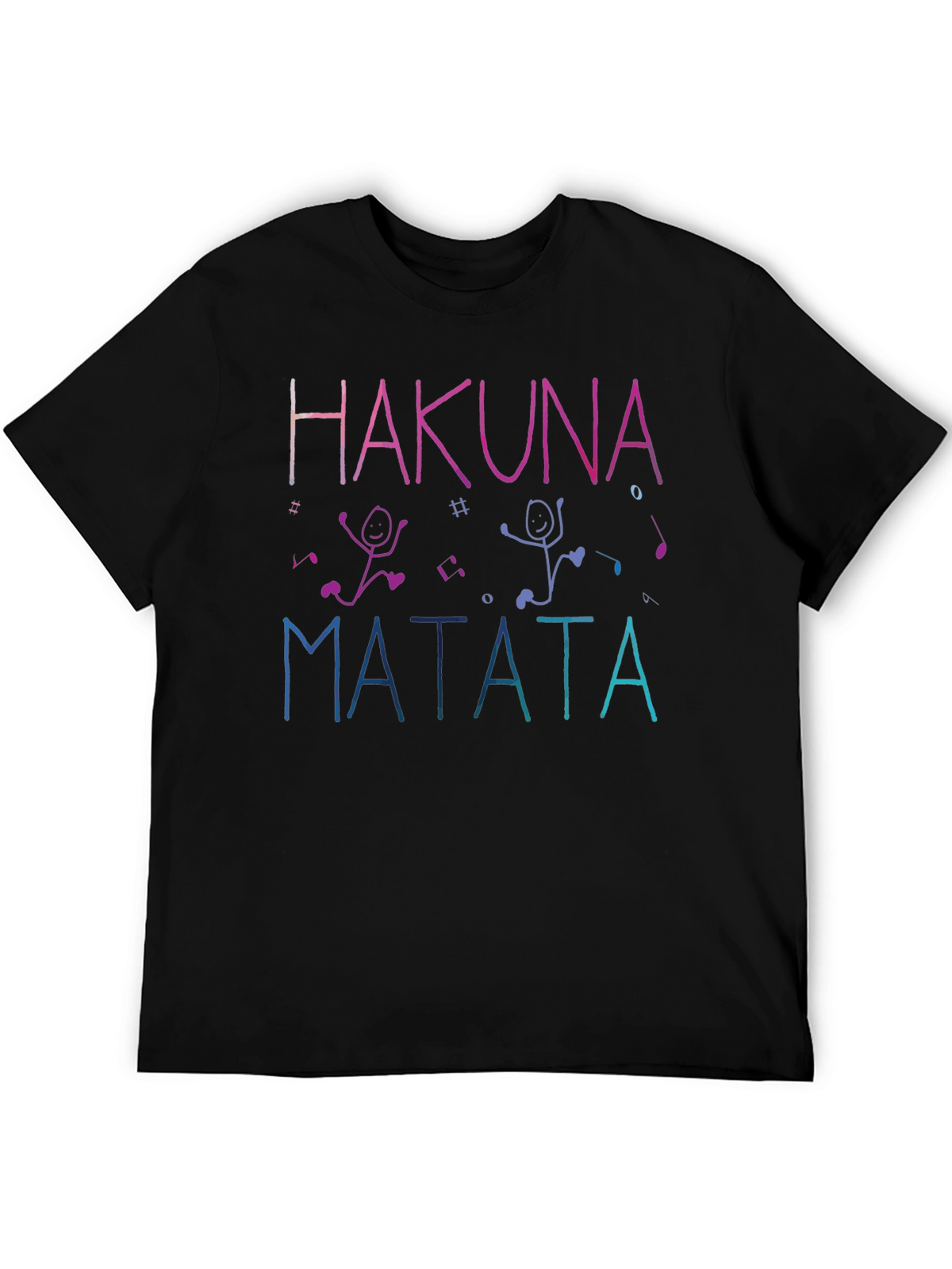 Hakuna Matata Graphic Tee - Black