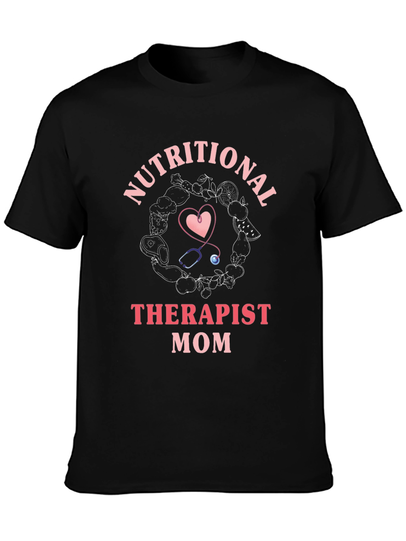 Nutritional Therapist Mom Graphic T-Shirt