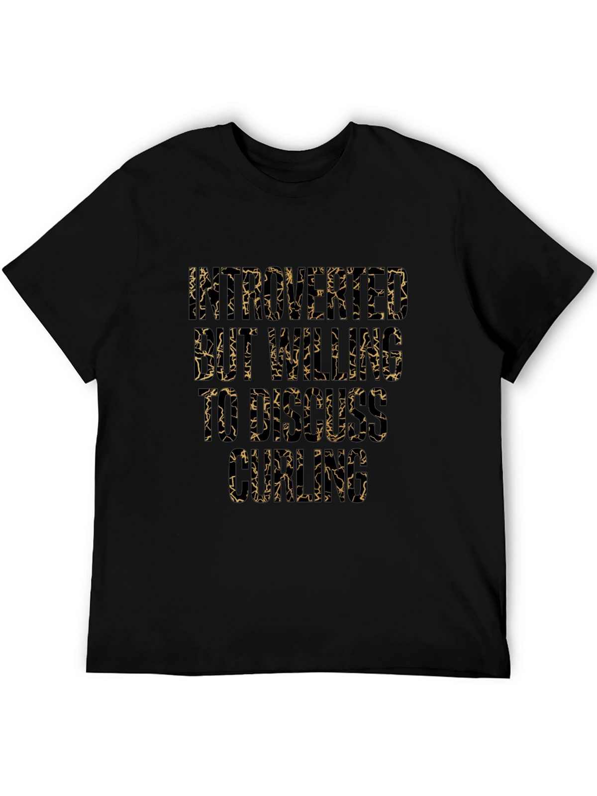 Introverted But Willing to Discuss Curling T-Shirt