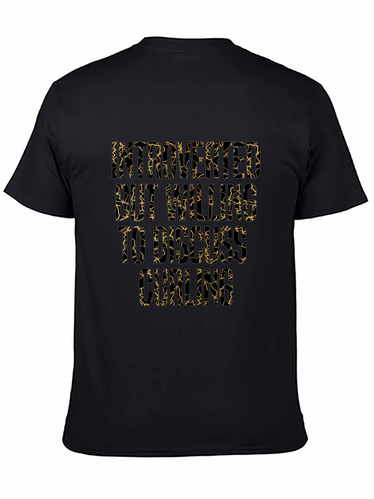 Introverted But Willing to Discuss Curling T-Shirt