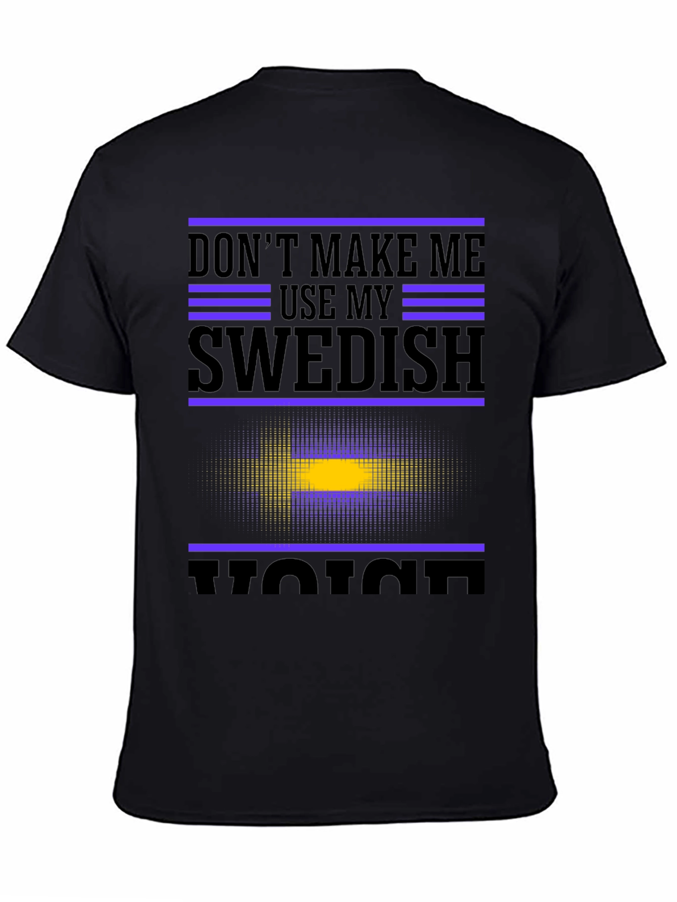 Swedish Voice T-Shirt - Funny Sweden Flag Tee