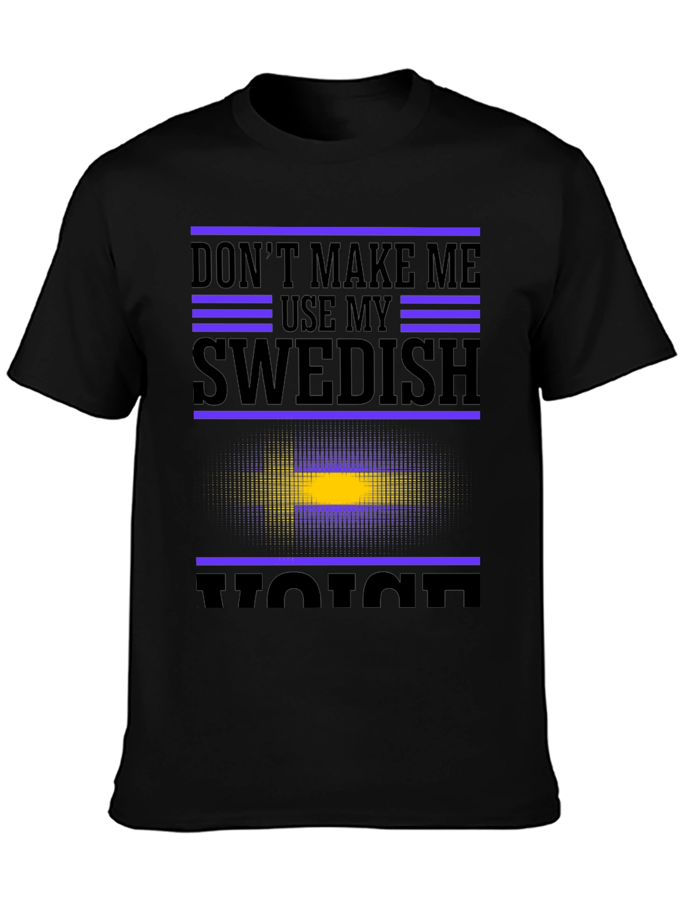 Swedish Voice T-Shirt - Funny Sweden Flag Tee