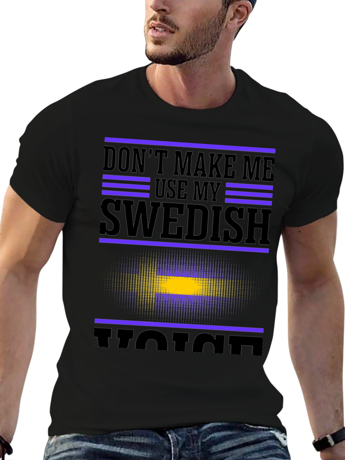 Swedish Voice T-Shirt - Funny Sweden Flag Tee