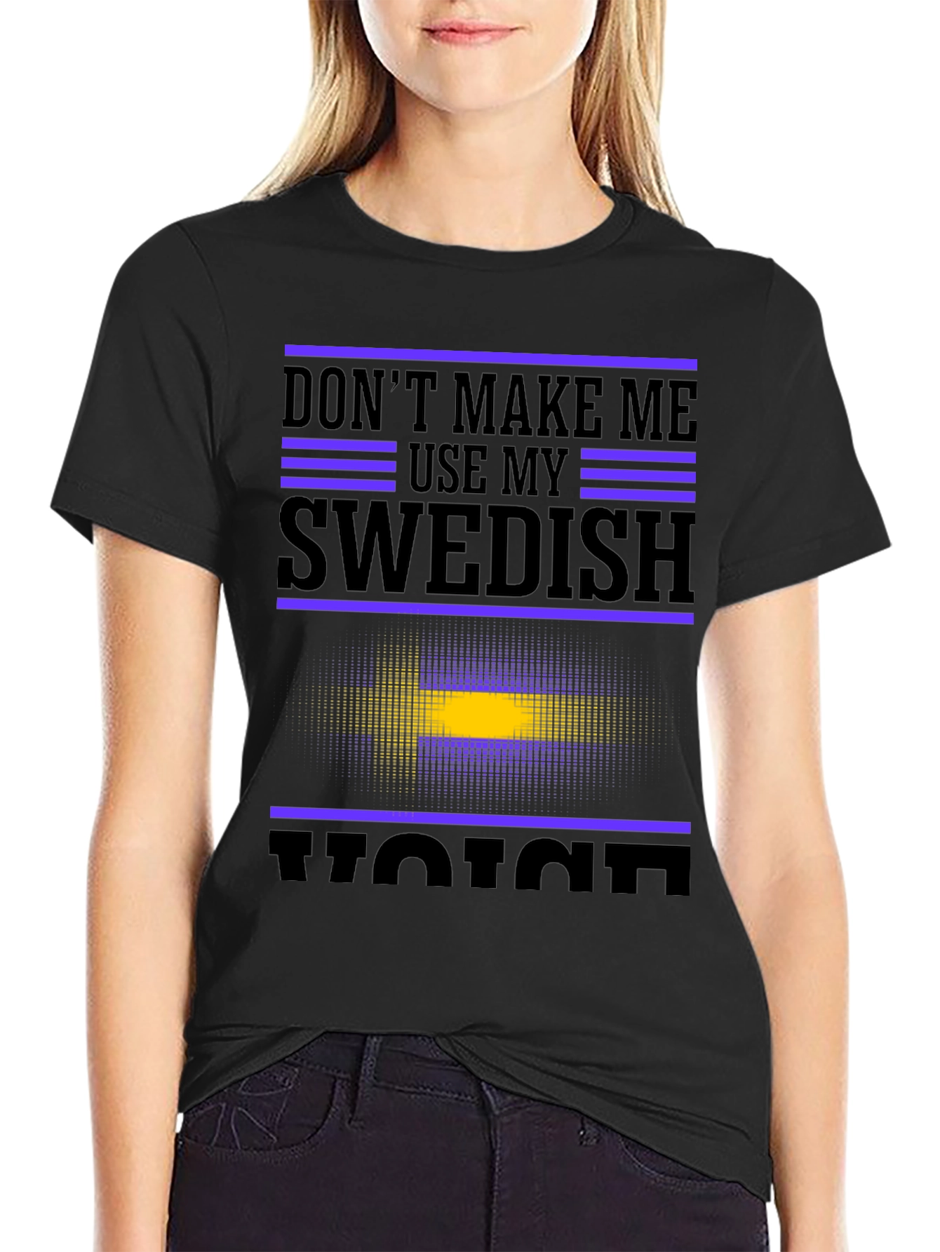 Swedish Voice T-Shirt - Funny Sweden Flag Tee