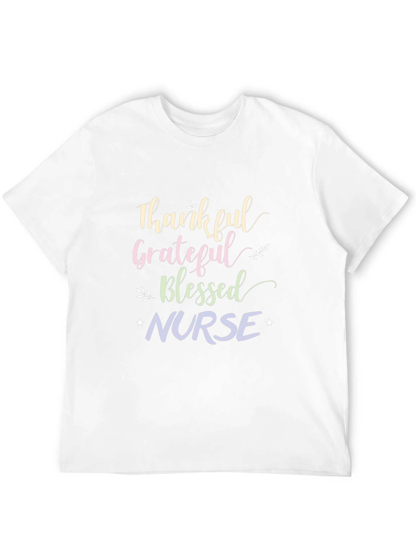 Thankful Grateful Blessed Nurse T-Shirt