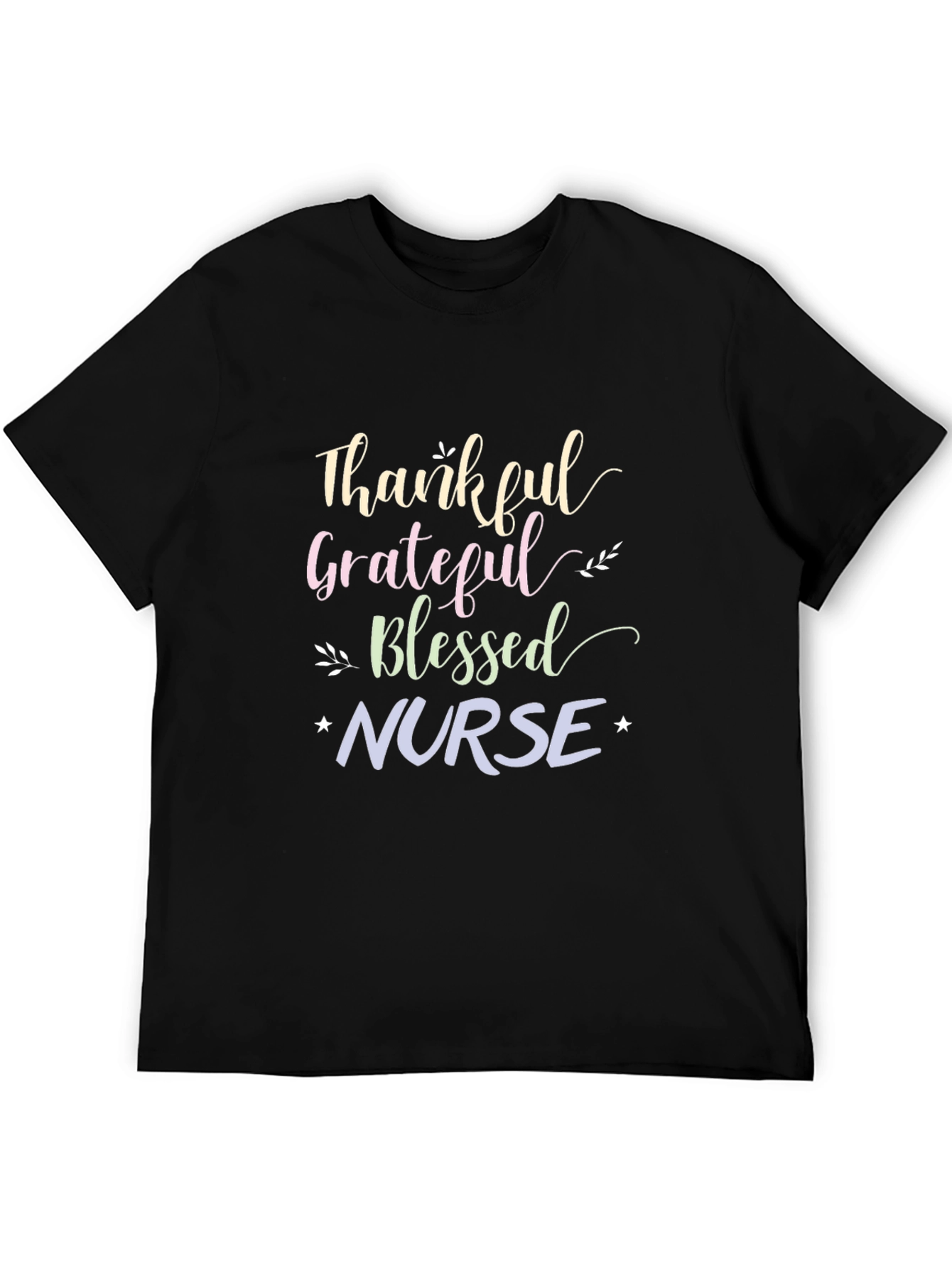 Thankful Grateful Blessed Nurse T-Shirt