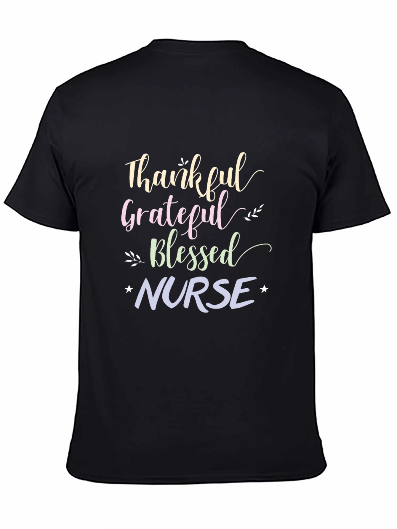 Thankful Grateful Blessed Nurse T-Shirt