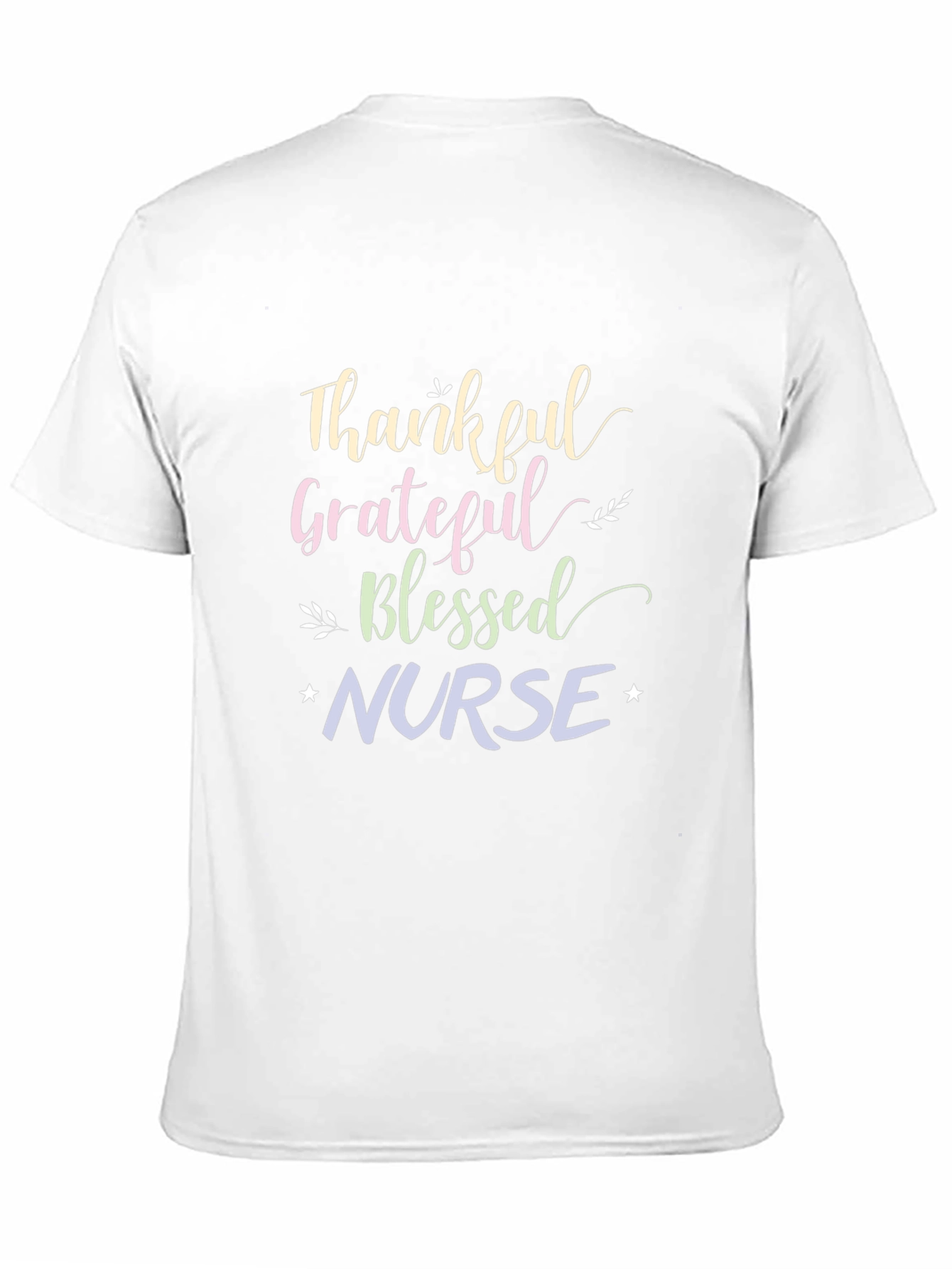 Thankful Grateful Blessed Nurse T-Shirt