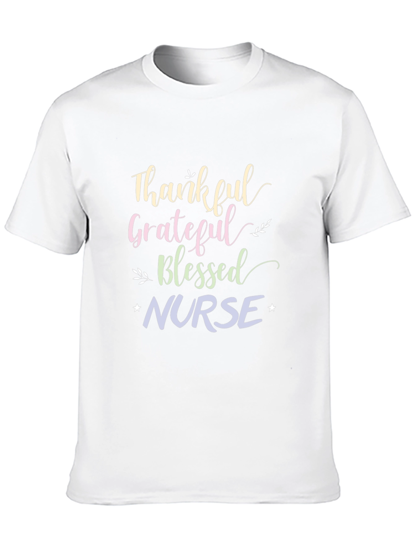 Thankful Grateful Blessed Nurse T-Shirt