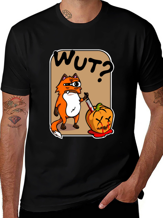 WUT? Fox Halloween Pumpkin T-Shirt