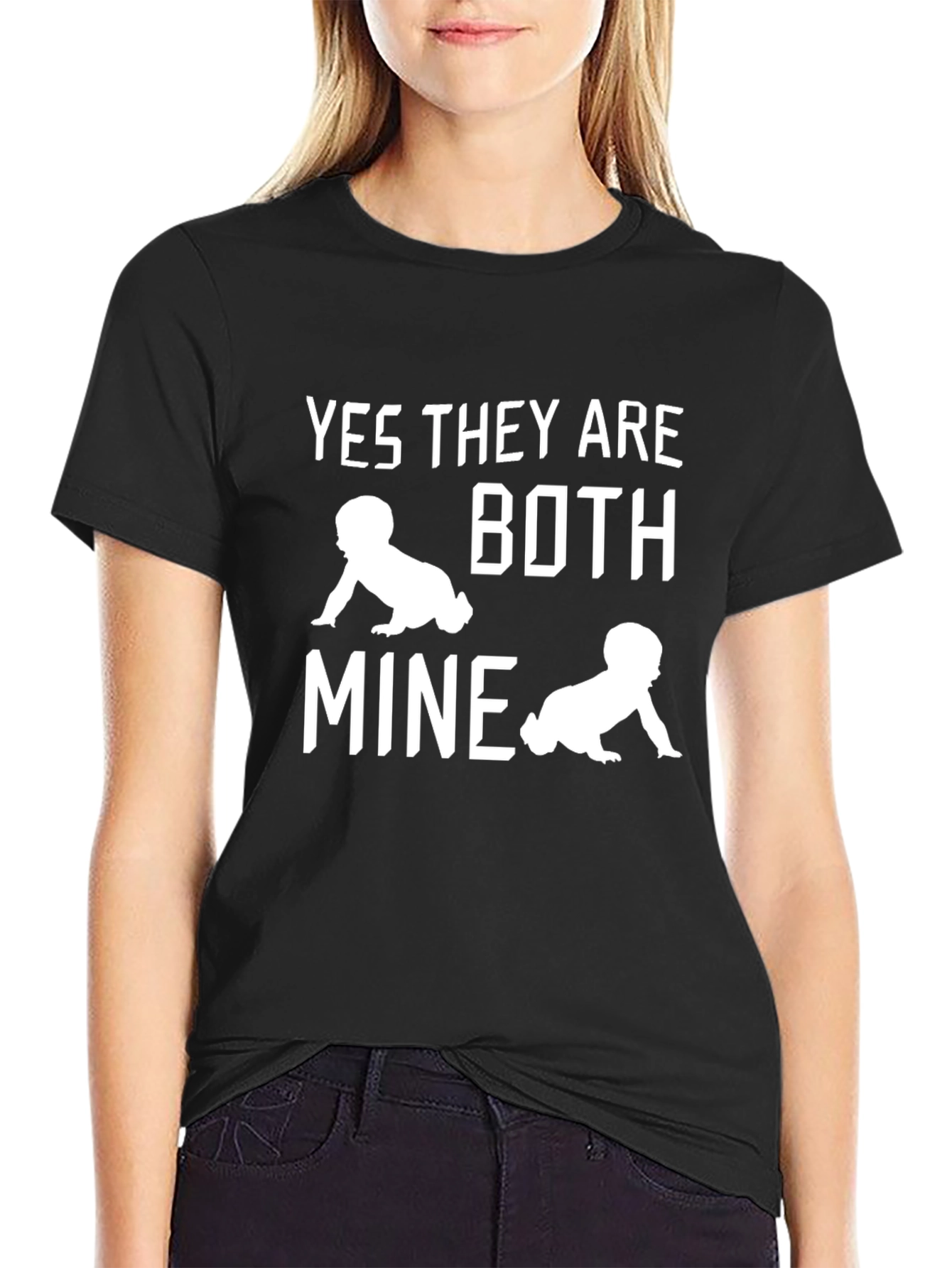 Yes They Are Both Mine Baby T-Shirt