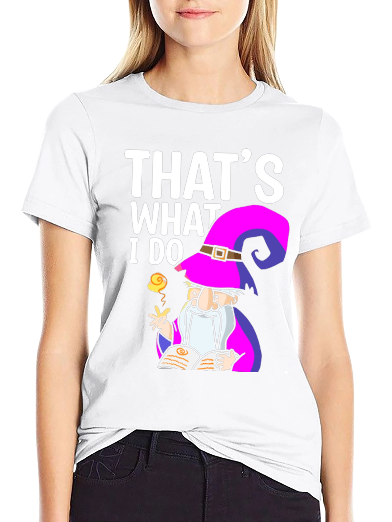 Wizard Graphic Tee - Thats What I Do Shirt