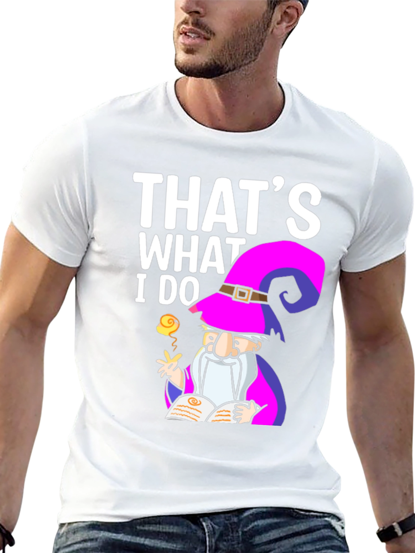 Wizard Graphic Tee - Thats What I Do Shirt