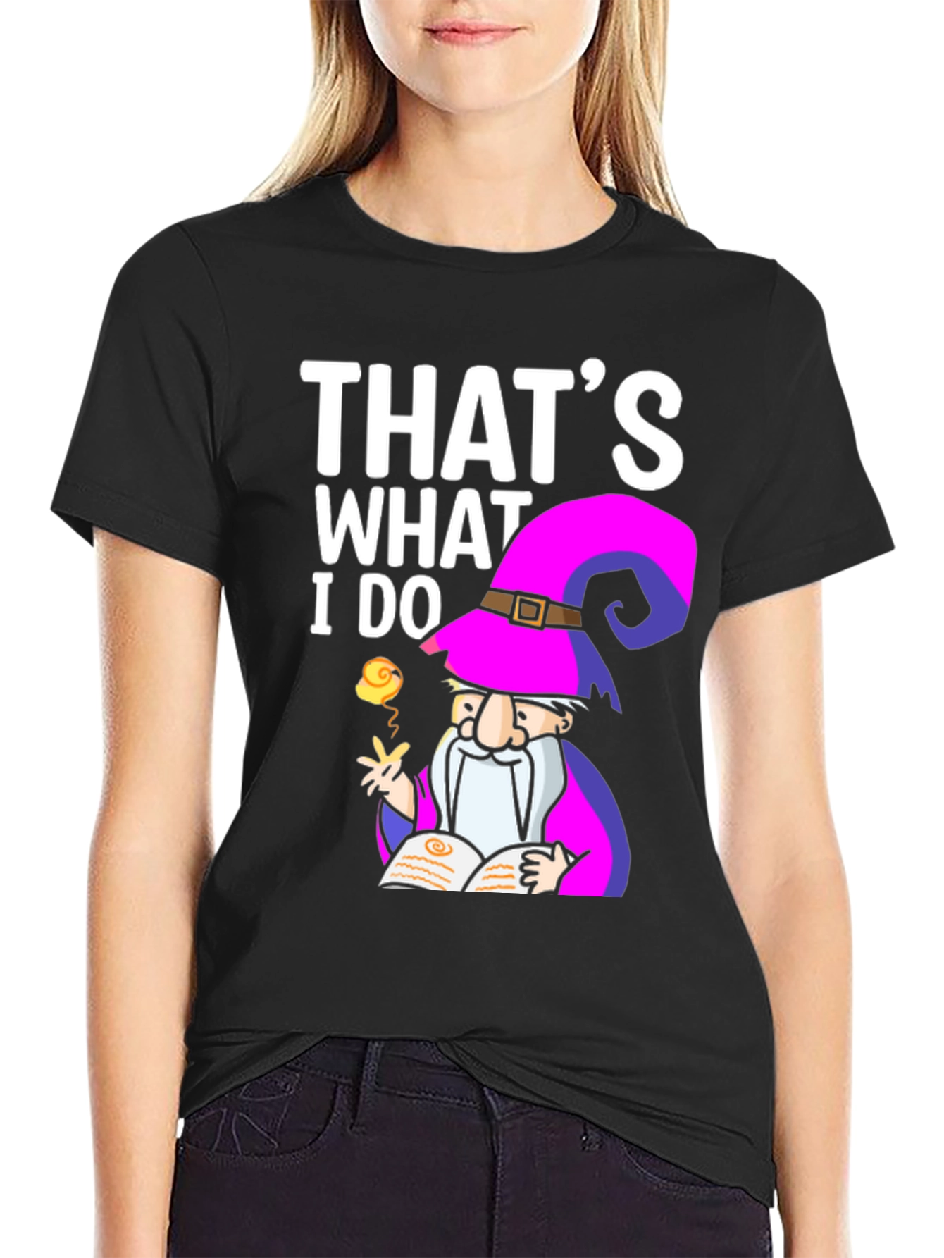Wizard Graphic Tee - Thats What I Do Shirt