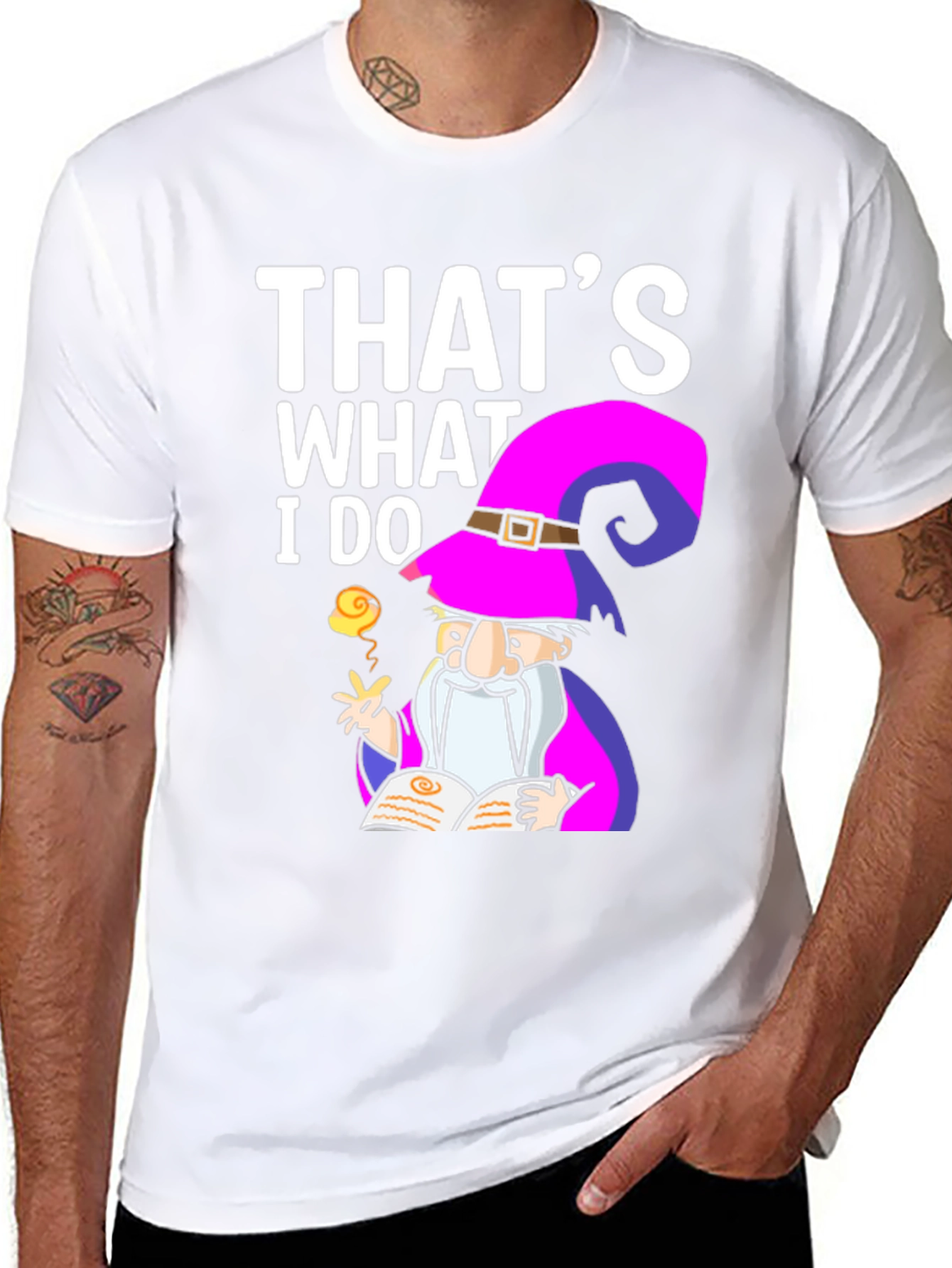 Wizard Graphic Tee - Thats What I Do Shirt