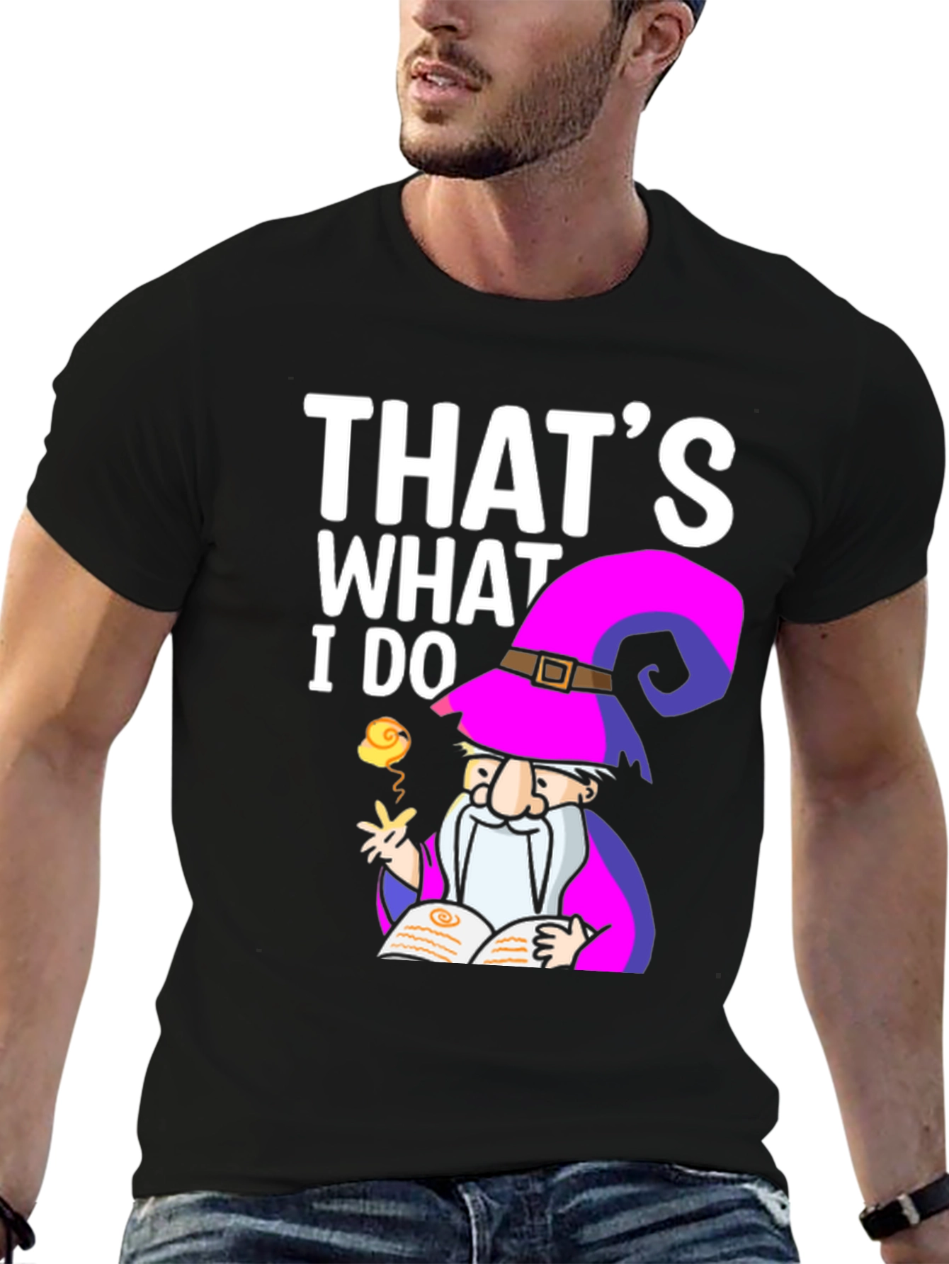 Wizard Graphic Tee - Thats What I Do Shirt