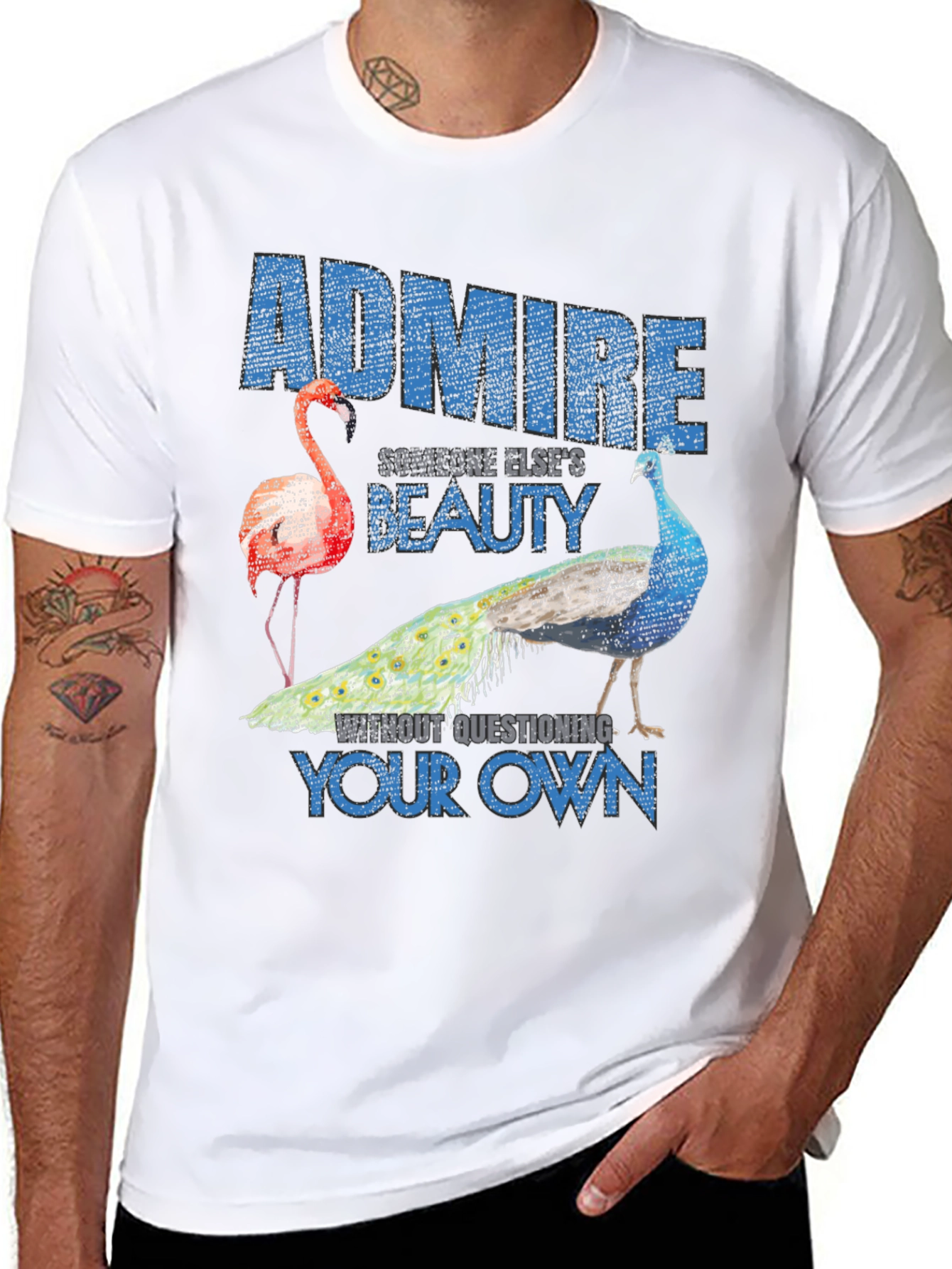 Admire Beauty Graphic T-Shirt