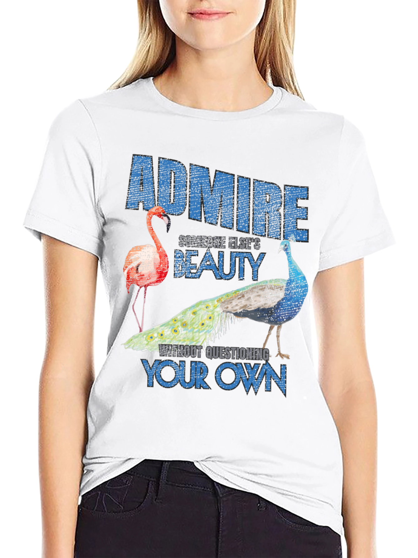 Admire Beauty Graphic T-Shirt