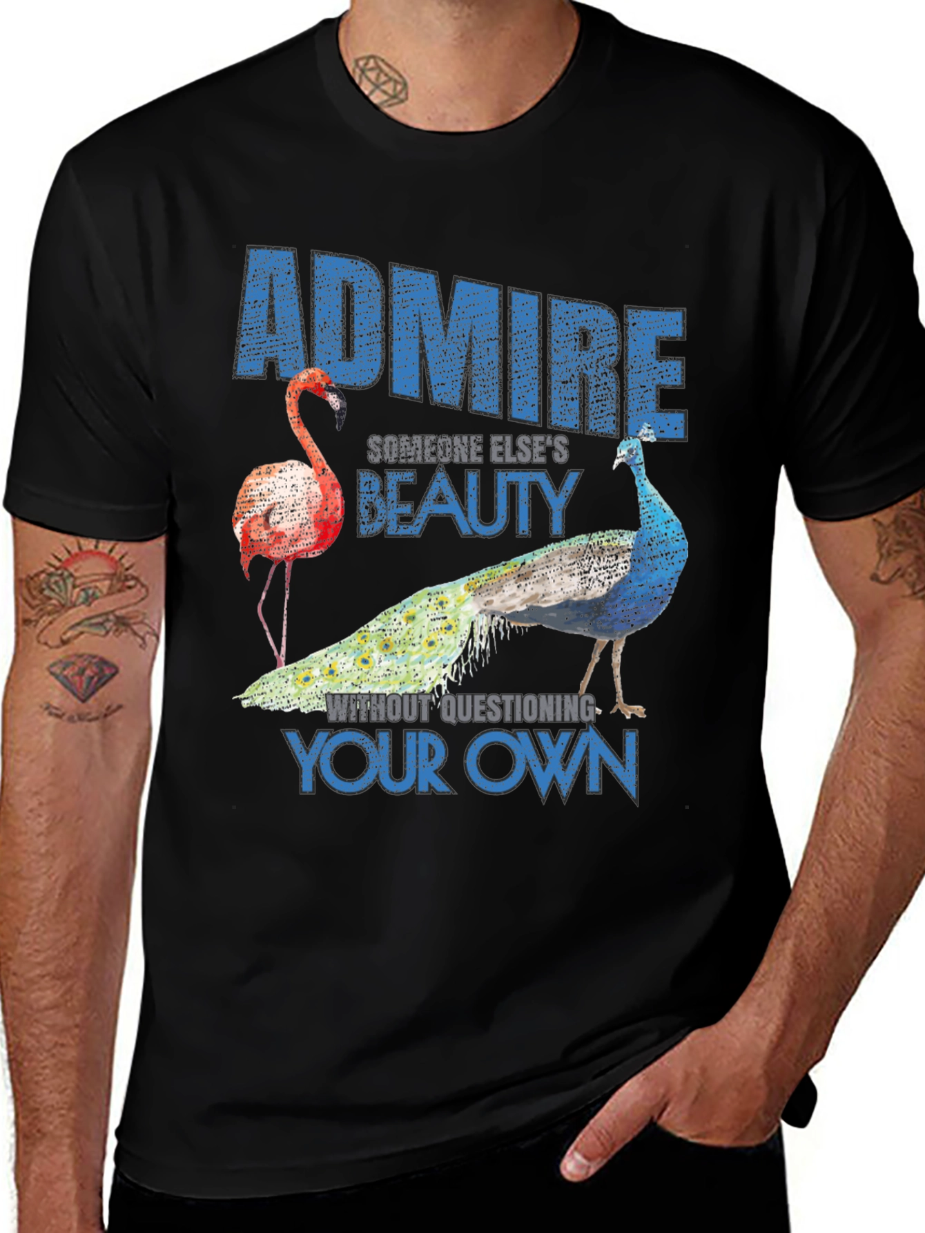 Admire Beauty Graphic T-Shirt