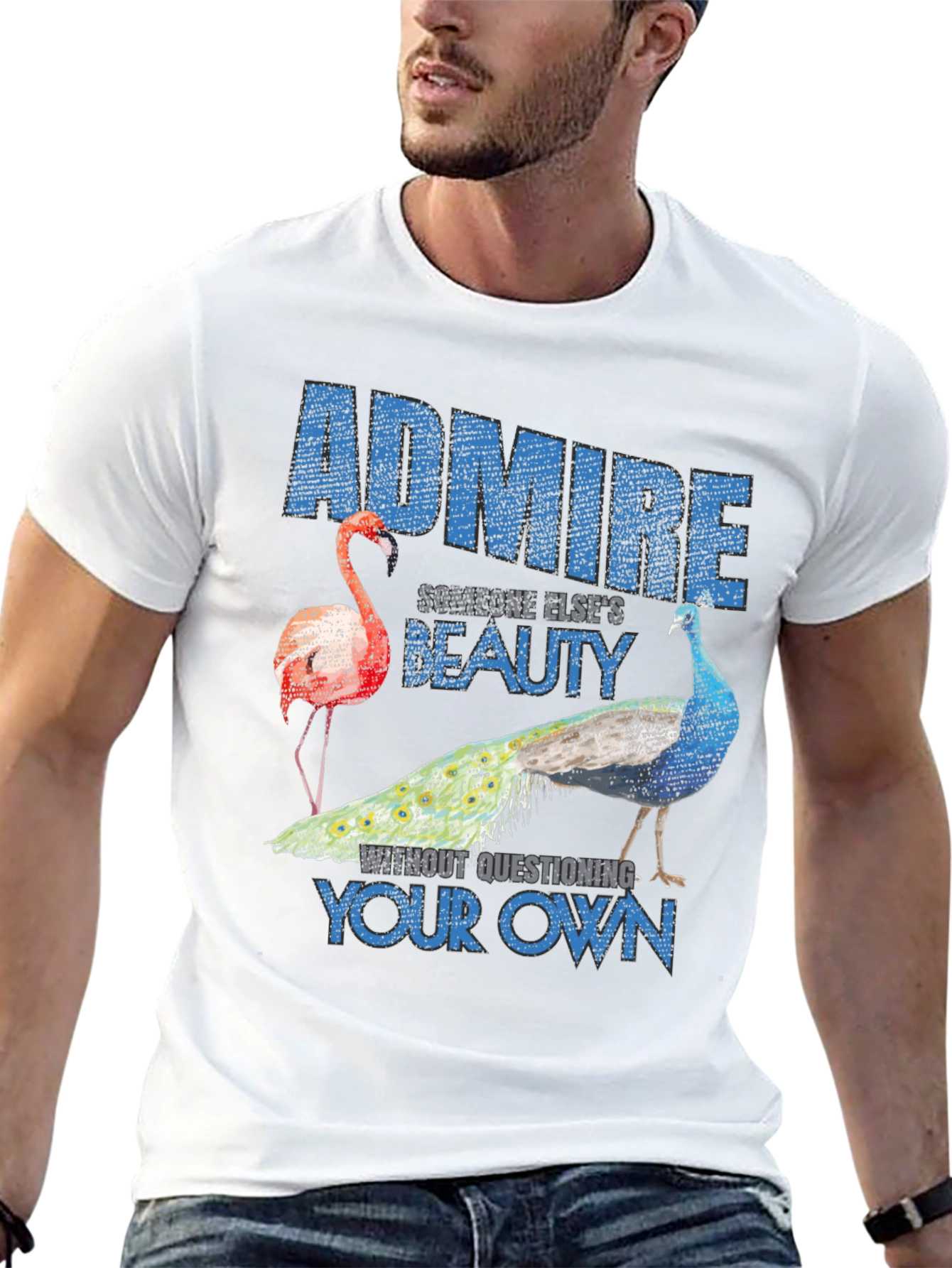 Admire Beauty Graphic T-Shirt