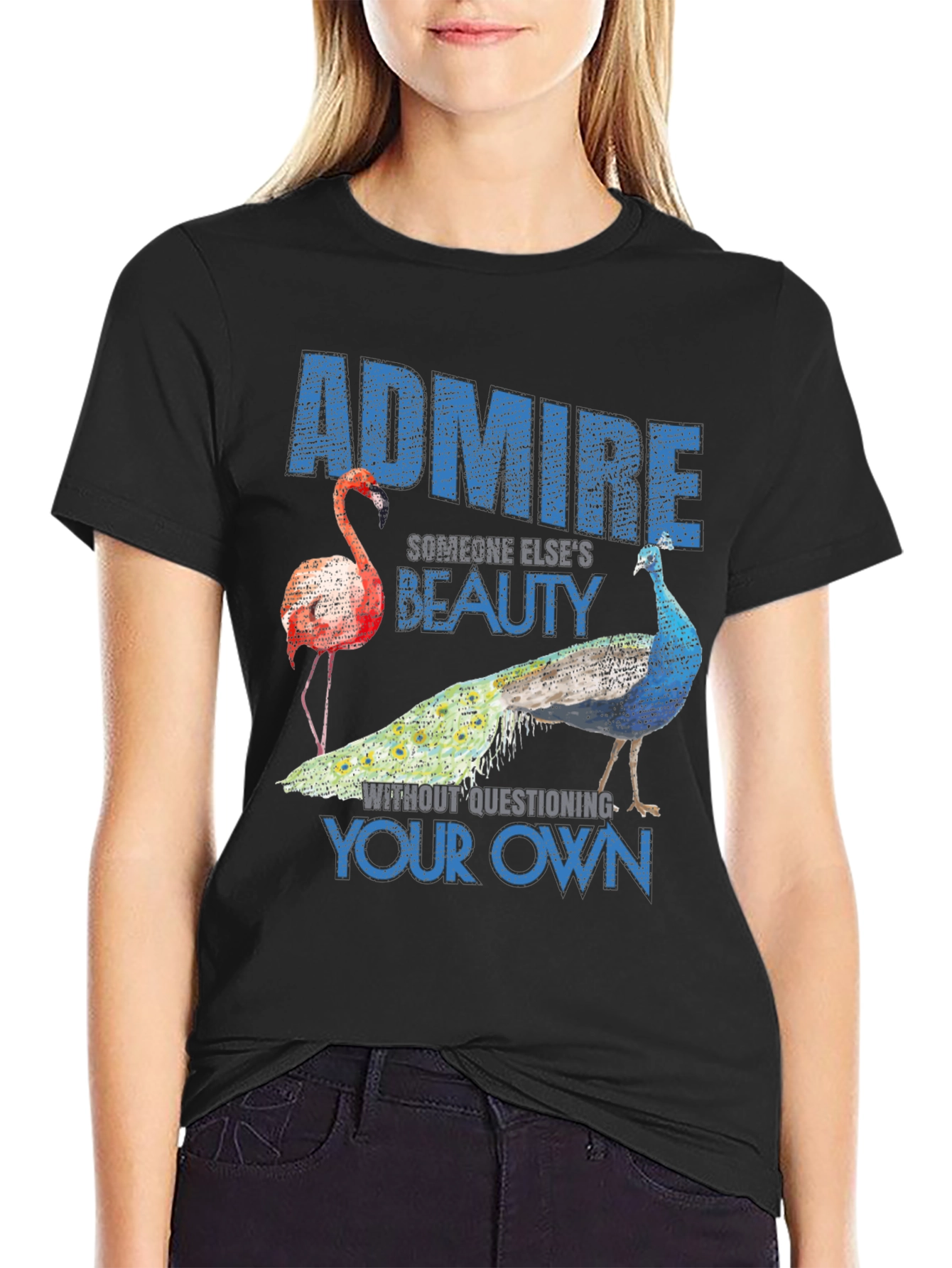 Admire Beauty Graphic T-Shirt