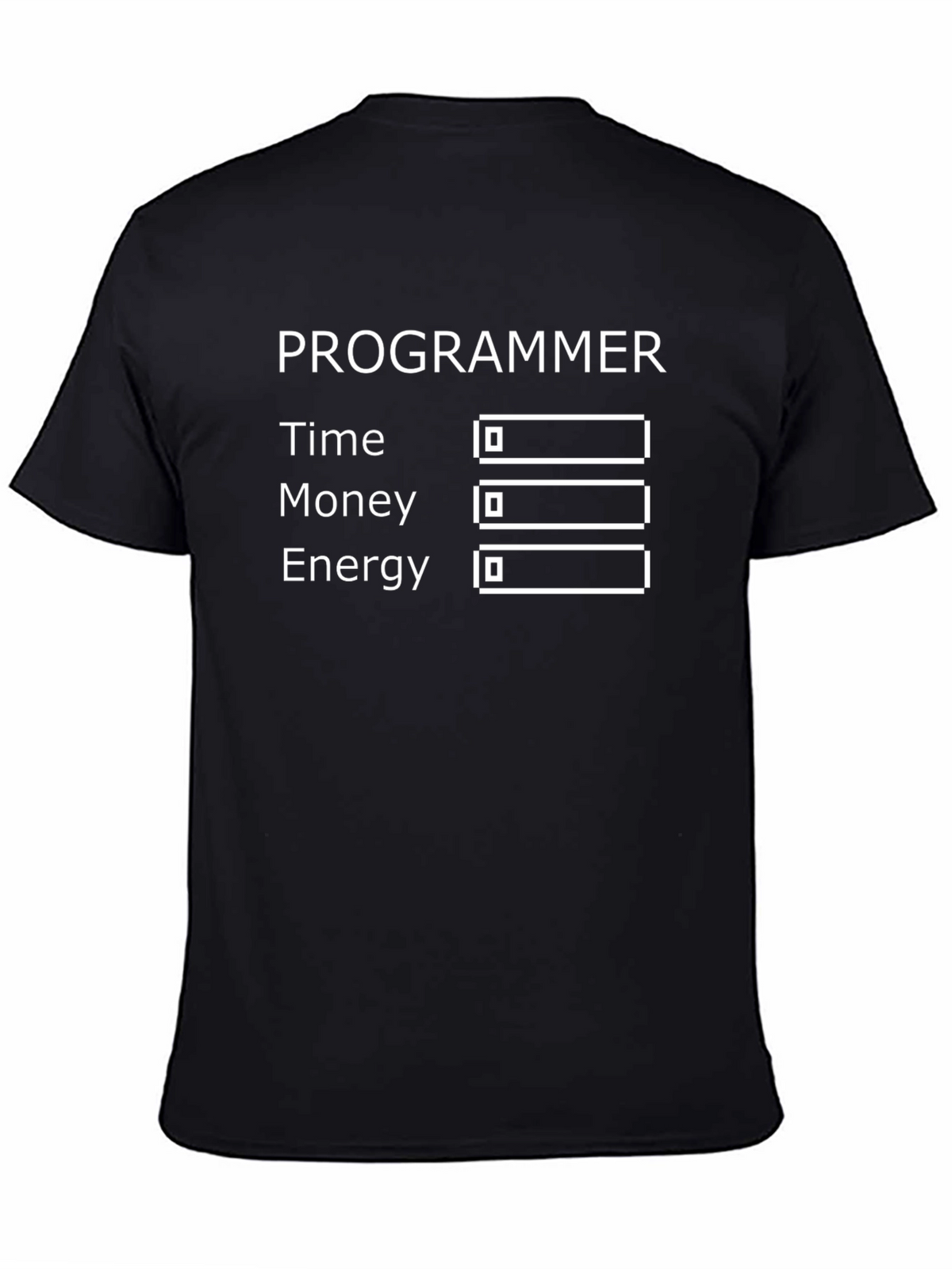 Programmer Time Money Energy T-Shirt