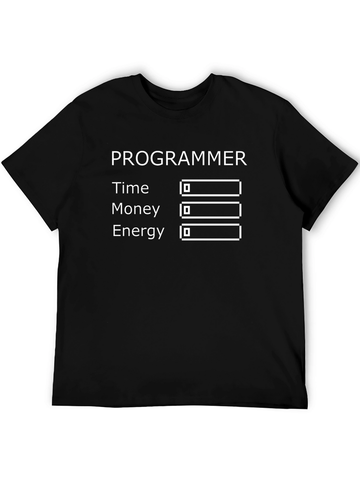 Programmer Time Money Energy T-Shirt