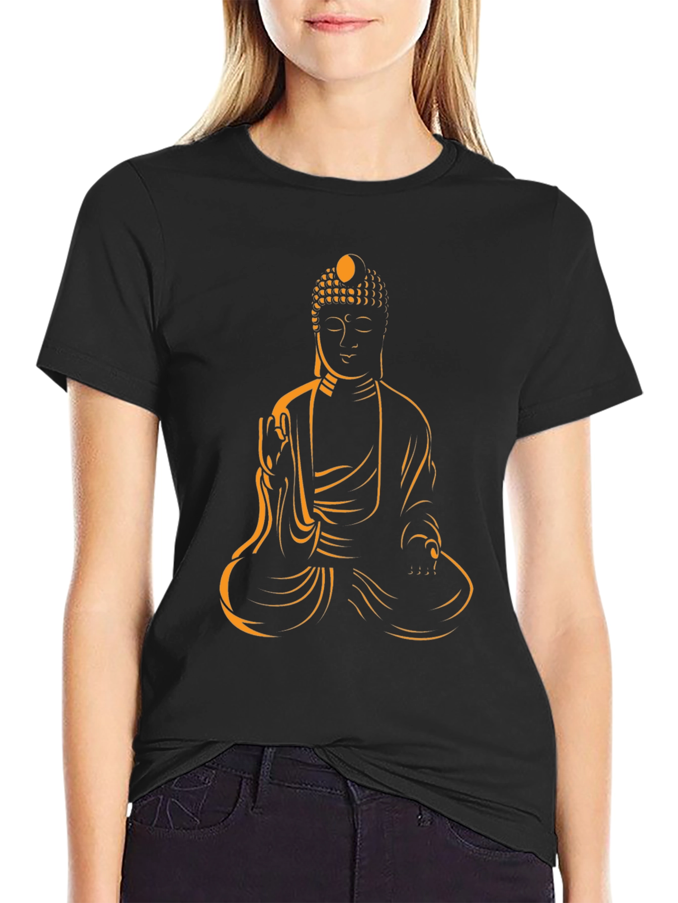 Buddha Graphic Tee - Meditation T-Shirt